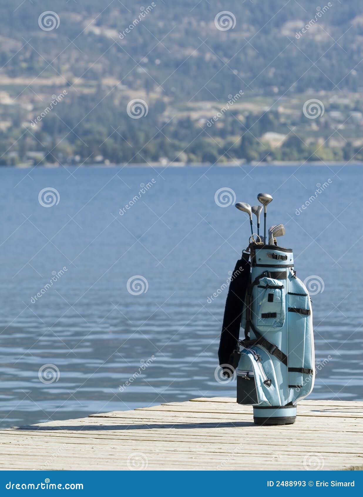Golf Clubs stock image. Image of golf, retirement, holiday 2488993