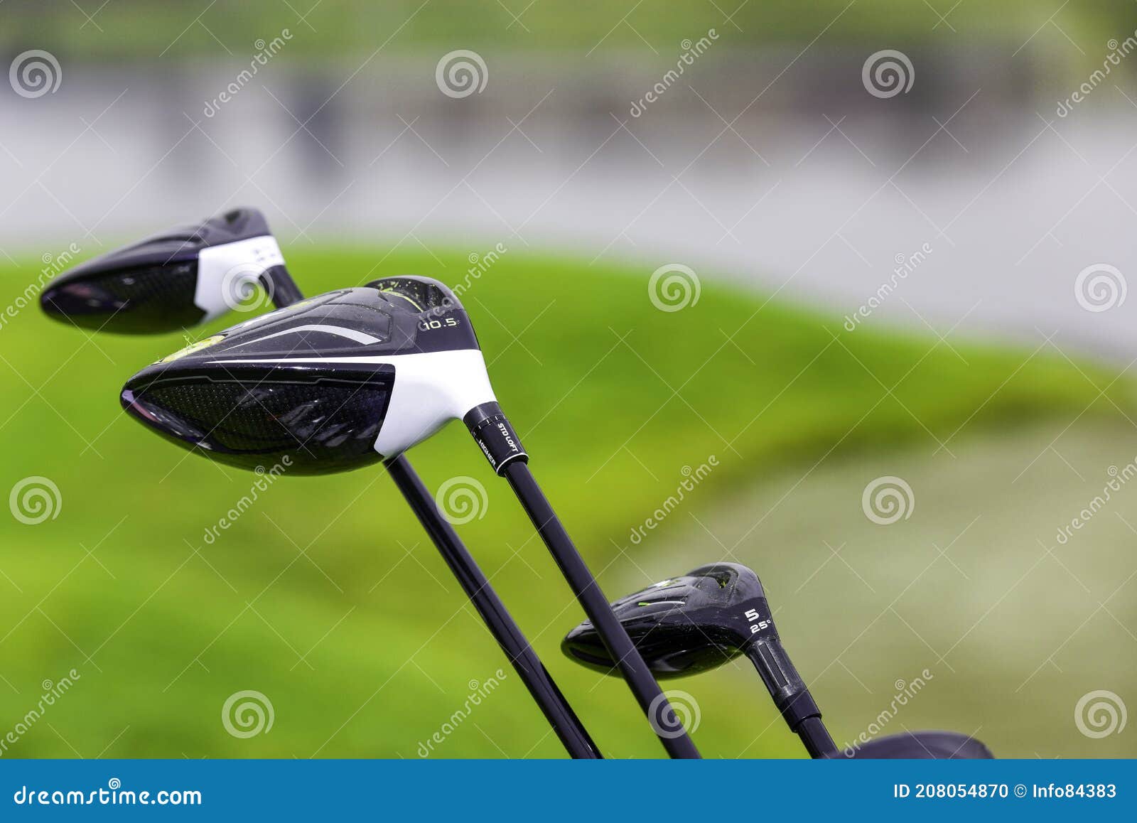 Golf Trolley on Golf Course Stock Photo Image of competition