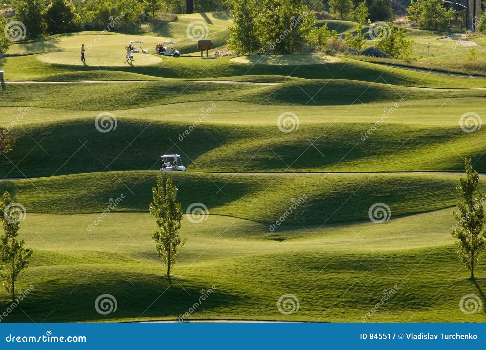 golf course view