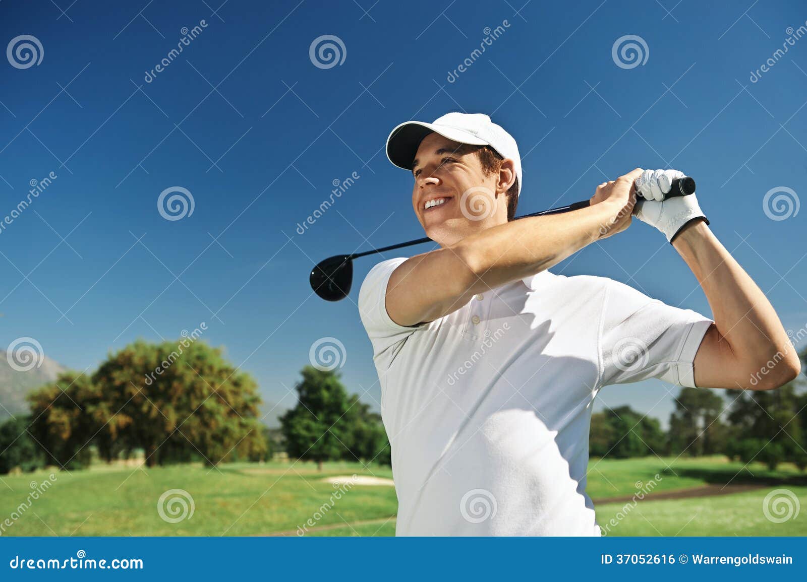 Golf drive stock photo. Image of recreation, lifestyle 37052616