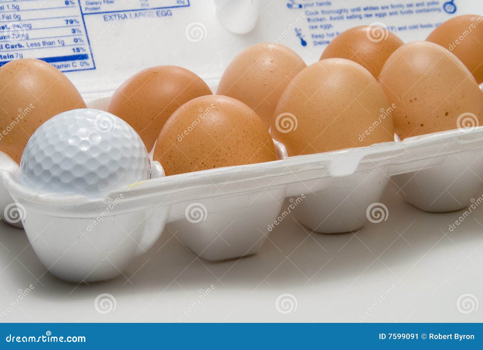 Golf Egg stock image. Image of eggs, dimples, exercise 7599091