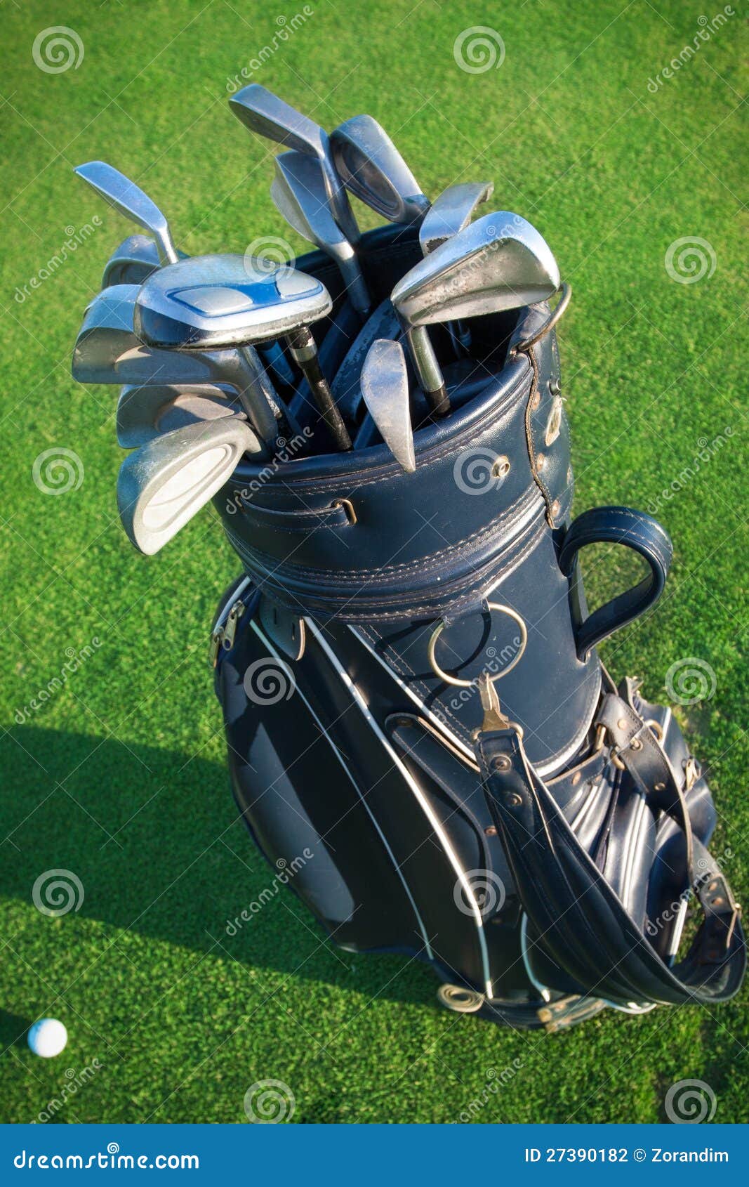 Golf equipment stock photo. Image of lifestyle, detail 27390182