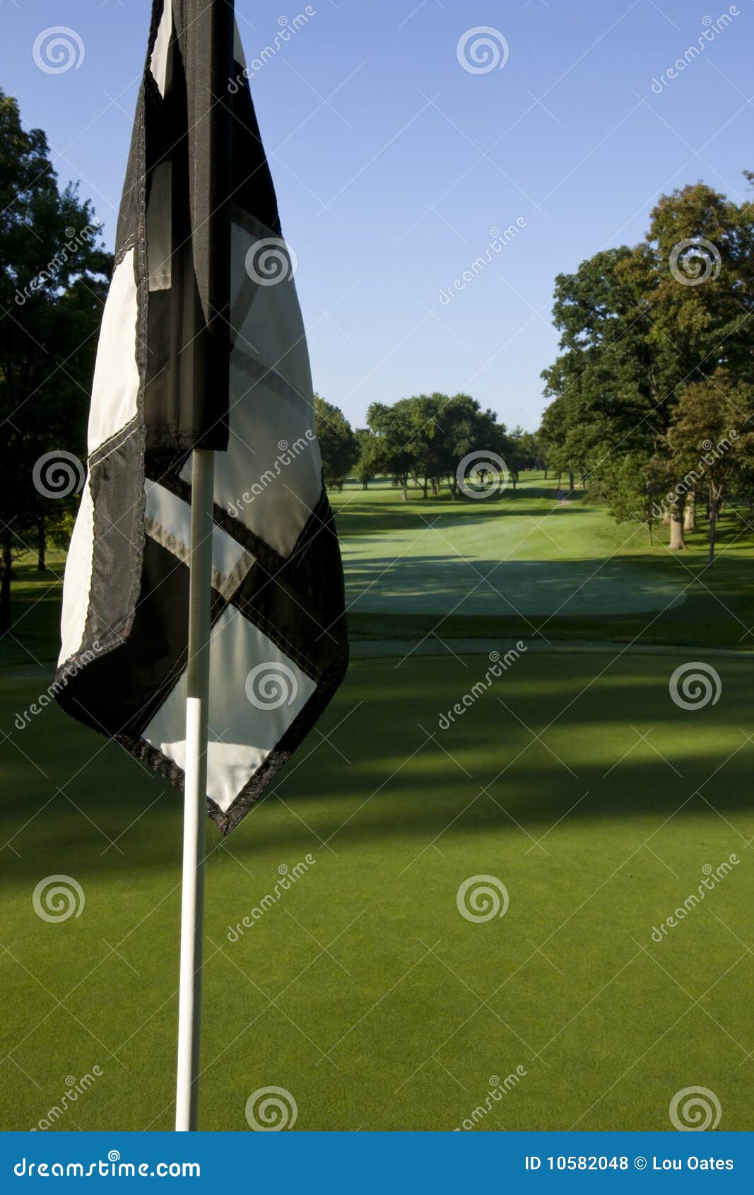 Golf flag stock photo. Image of sport, dawn, flag, flagstick 10582048