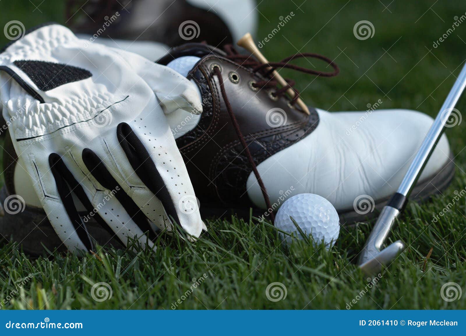 Golf gear stock photo. Image of shadow, shoes, activity 2061410