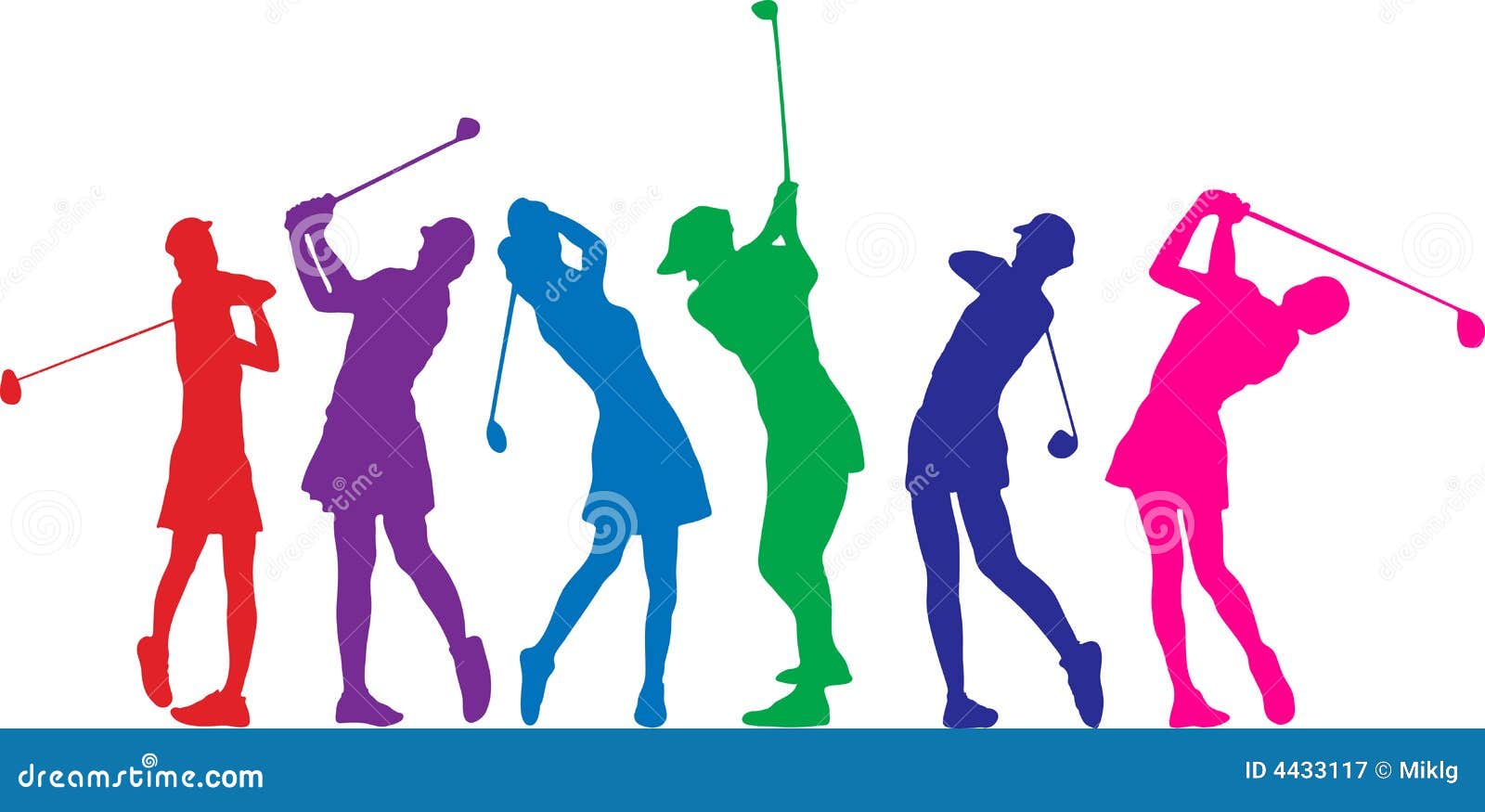 female golf clip art free - photo #23