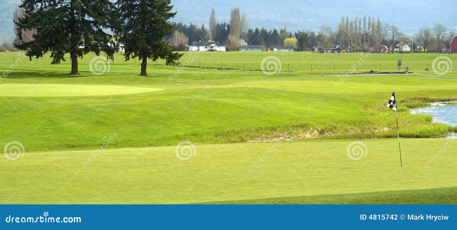 Golf Green Golfing Course BC Stock Photo Image of groomed, executive