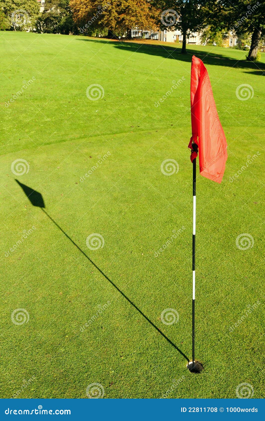 Golf Hole on a Putting Green Stock Photo Image of luxurious, hotel