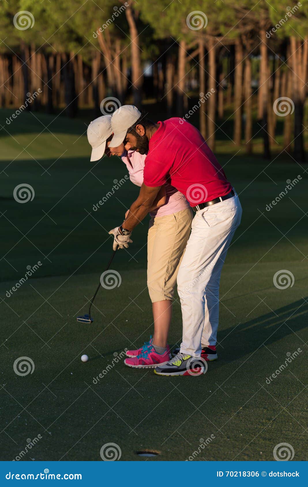 Golf instructions stock photo. Image of male, fitness 70218306