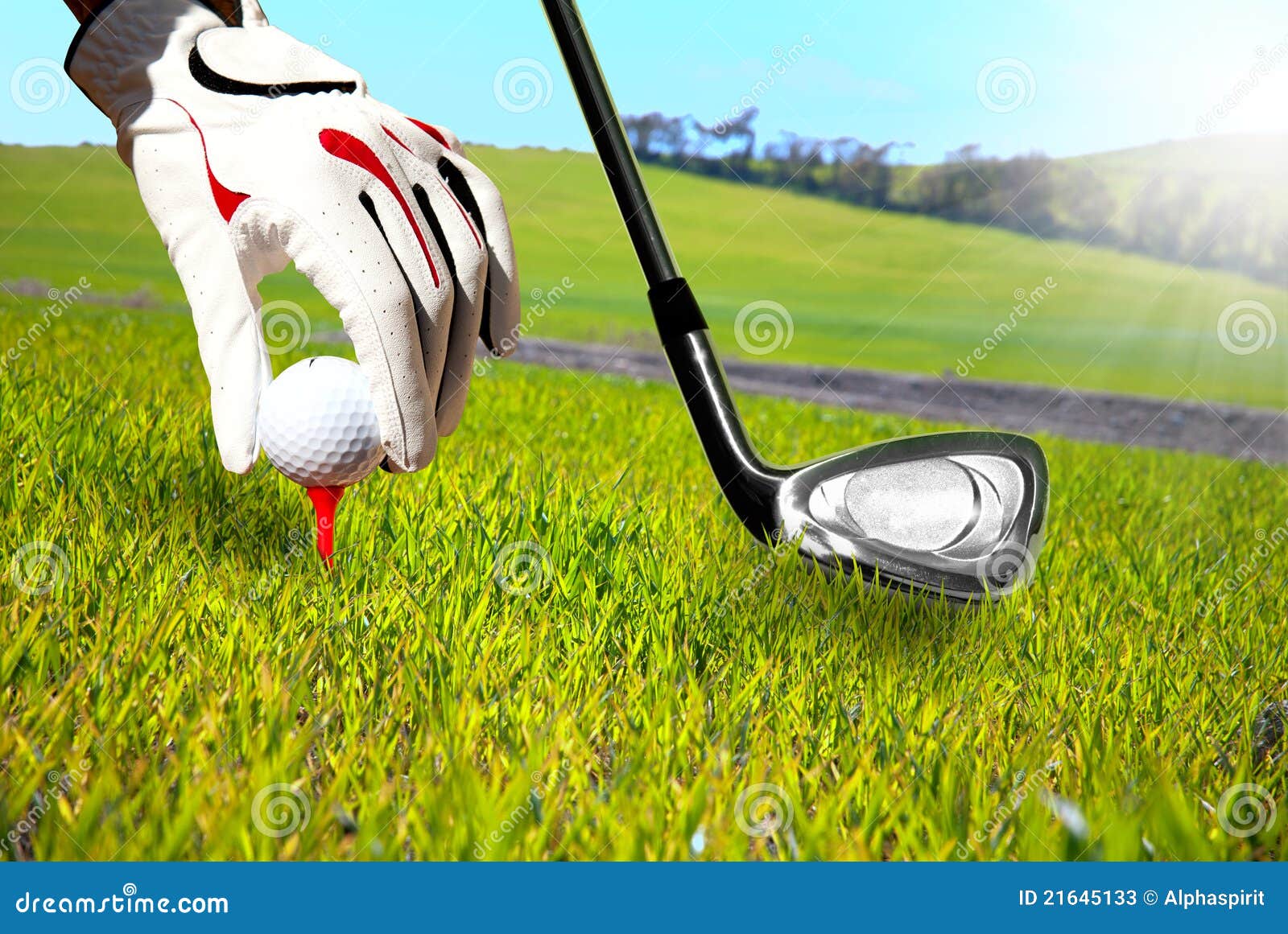 Golf play stock image. Image of green, background, play 21645133