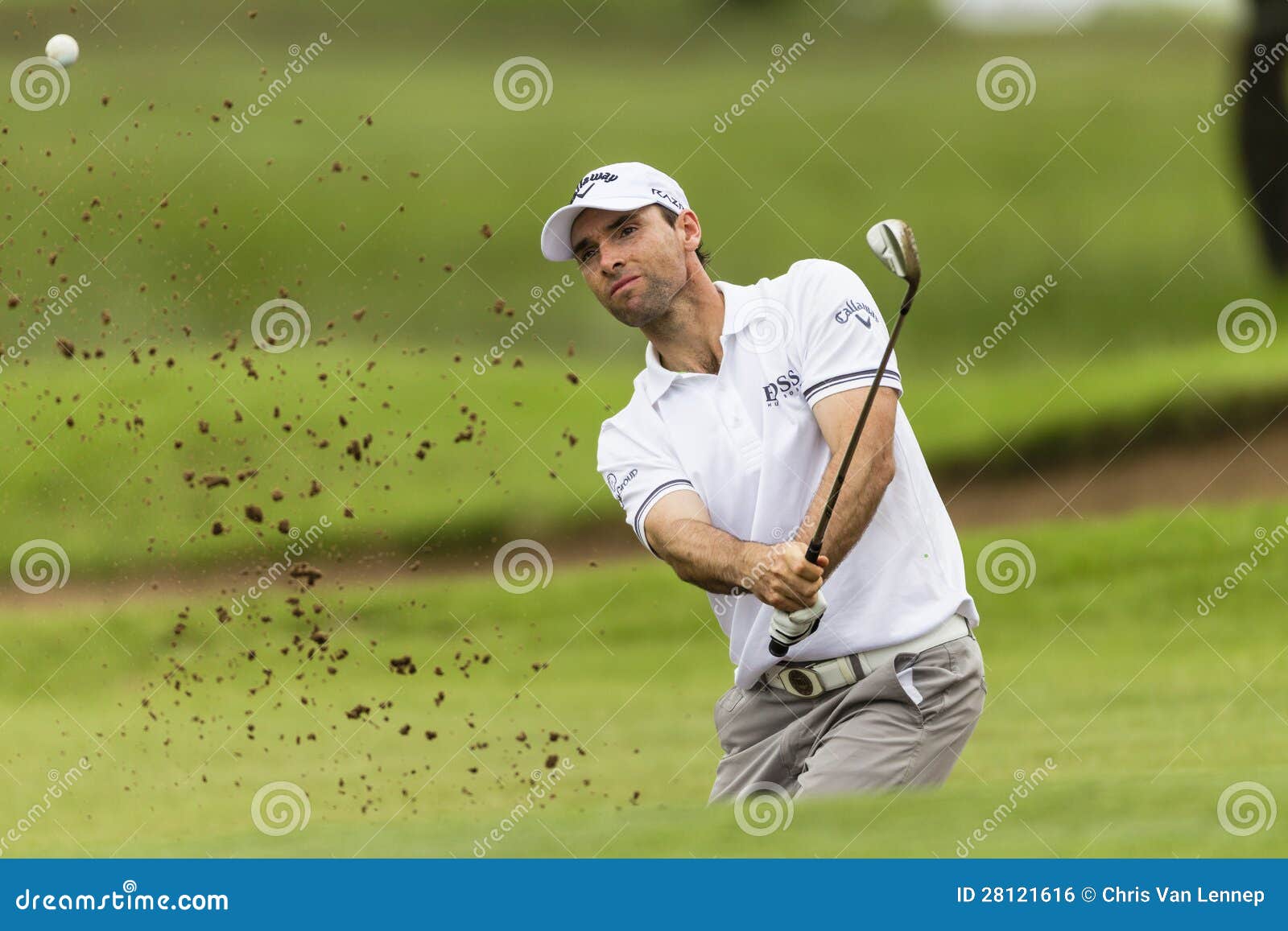 Golf Pro Sand Wedge Ball editorial photo. Image of swing - 28121616