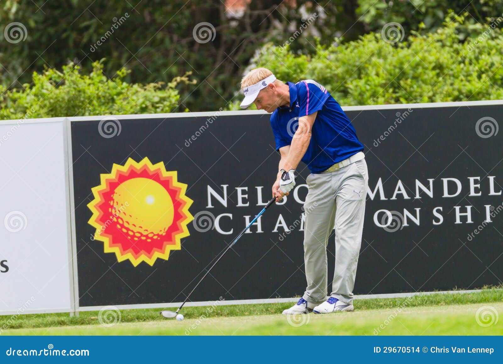 Golf Pro Driving Ball editorial stock image. Image of kjeldsen 29670514