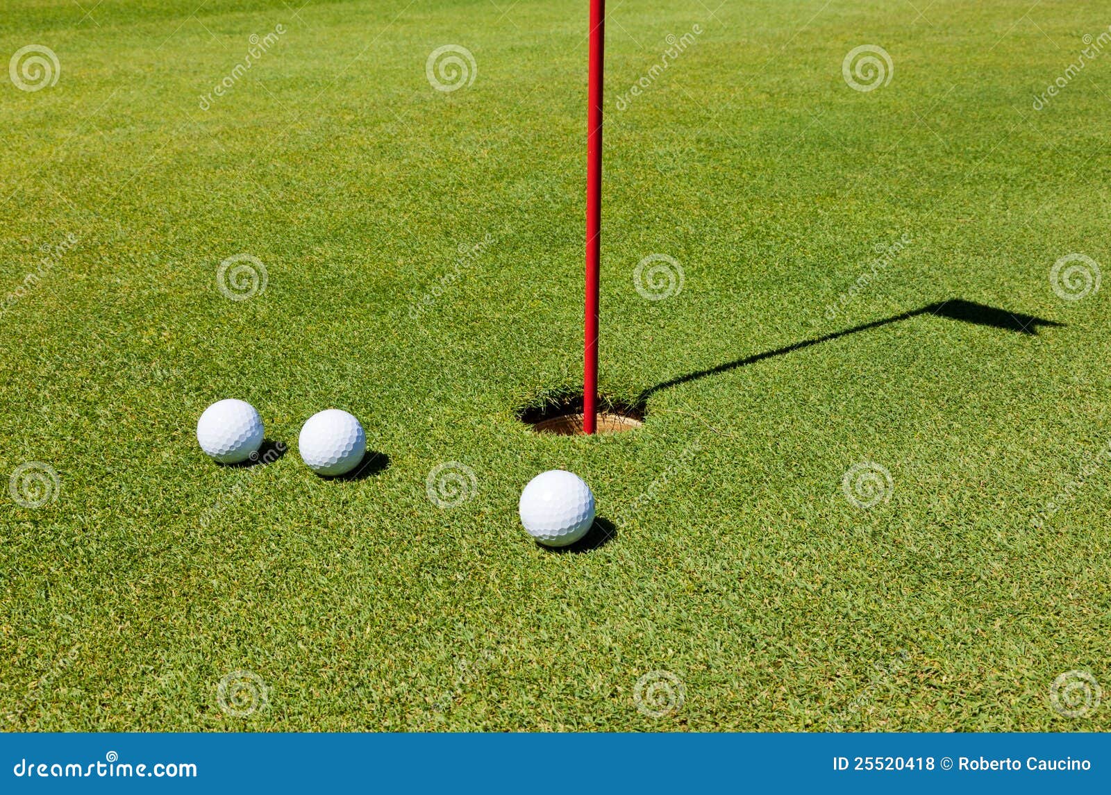 golf: putting green