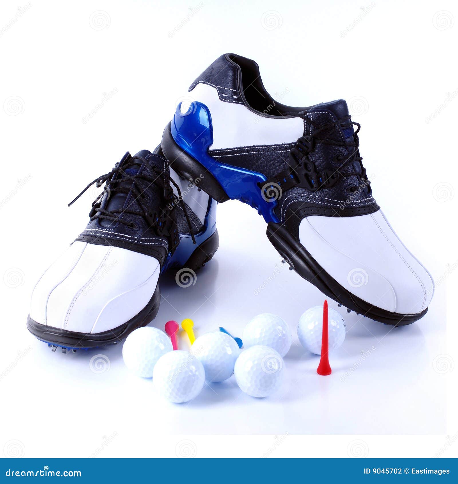 Golf Shoes and Balls stock photo. Image of power, lifestyle 9045702