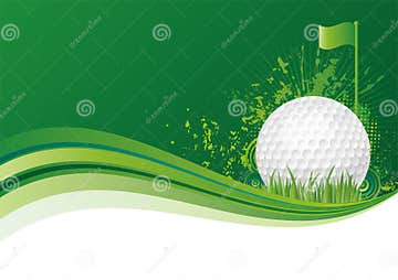 Golf sport background stock vector. Illustration of flag - 15441233