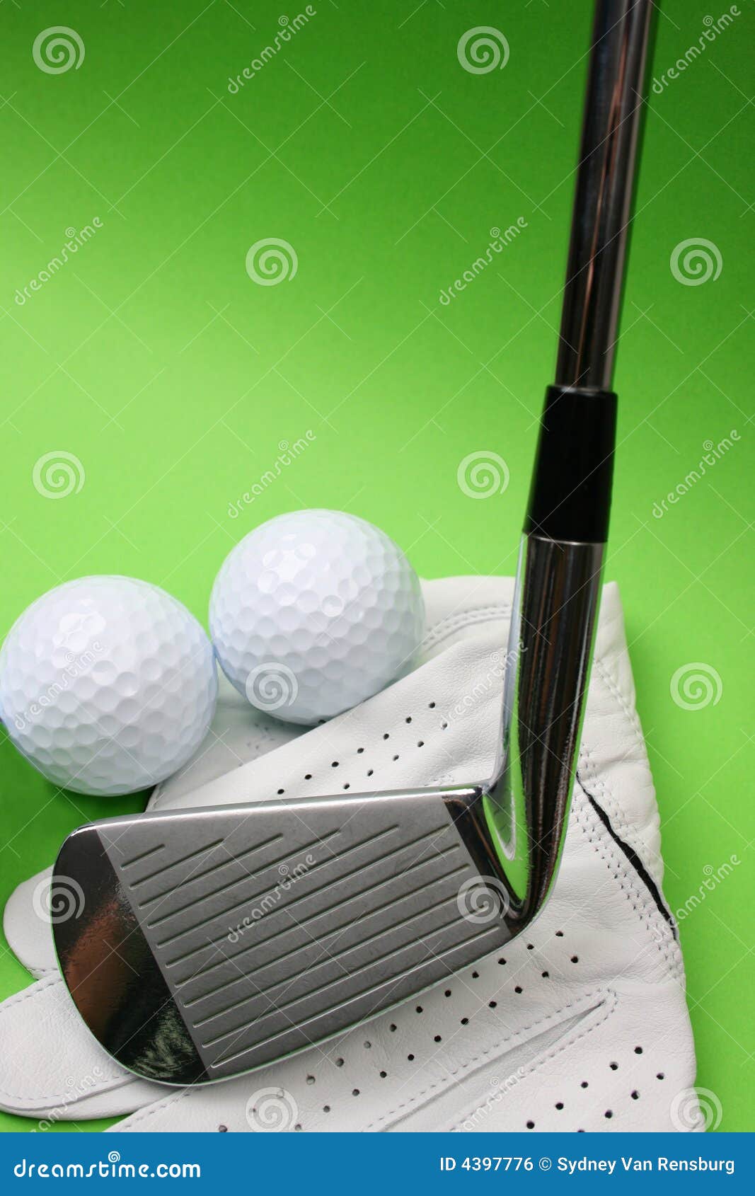 Golf Stuff stock photo. Image of glove, white, wear, accessories 4397776