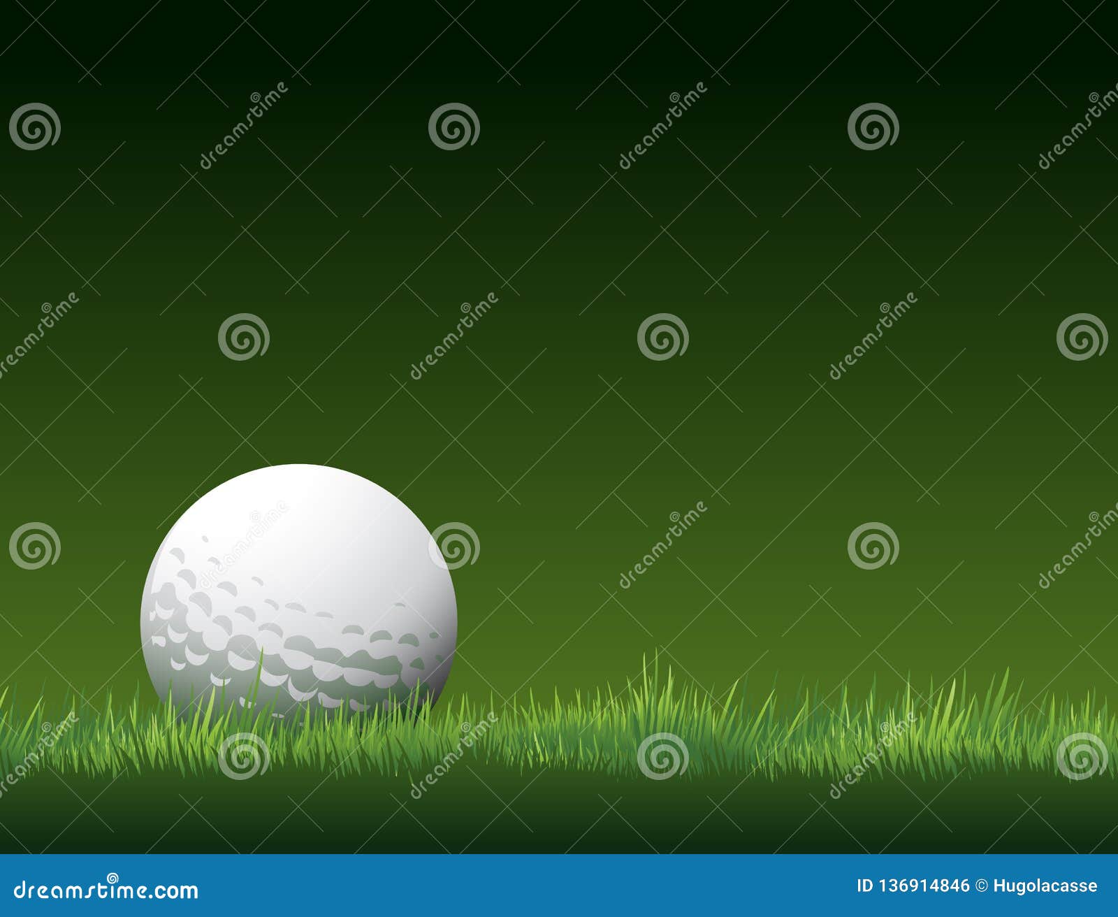 Golf Tournament Vector Background Place for Text Stock Vector ...