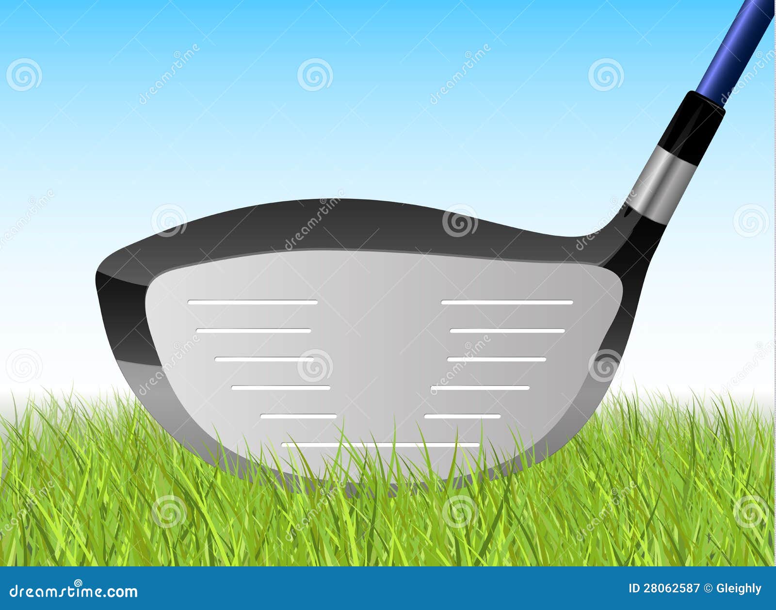 Golfer s Driver stock vector. Illustration of masters 28062587