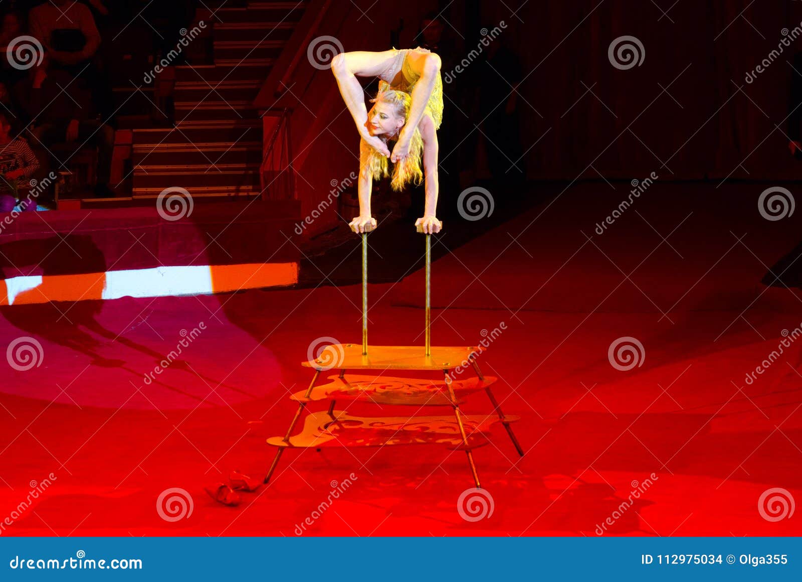 Tour of Moscow State Circus Named after Nikulin. Caoutchouc Number