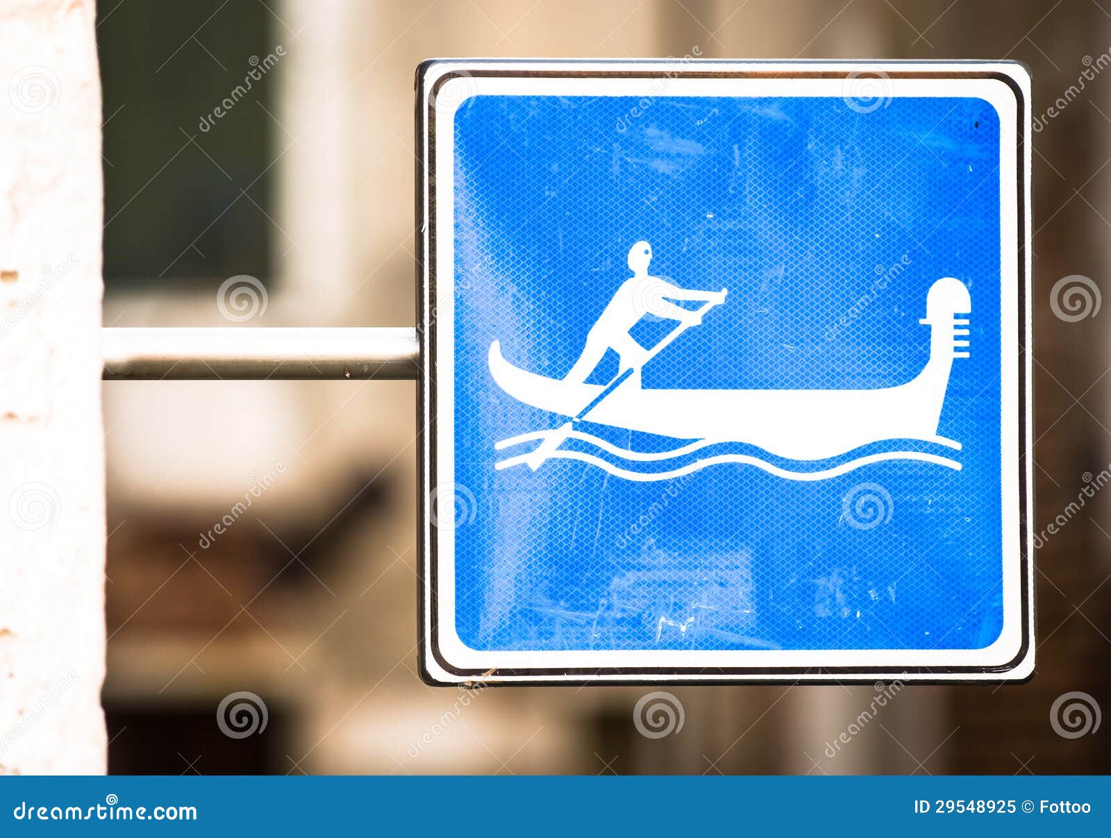 Gondola sign stock image. Image of shape, color, people 29548925