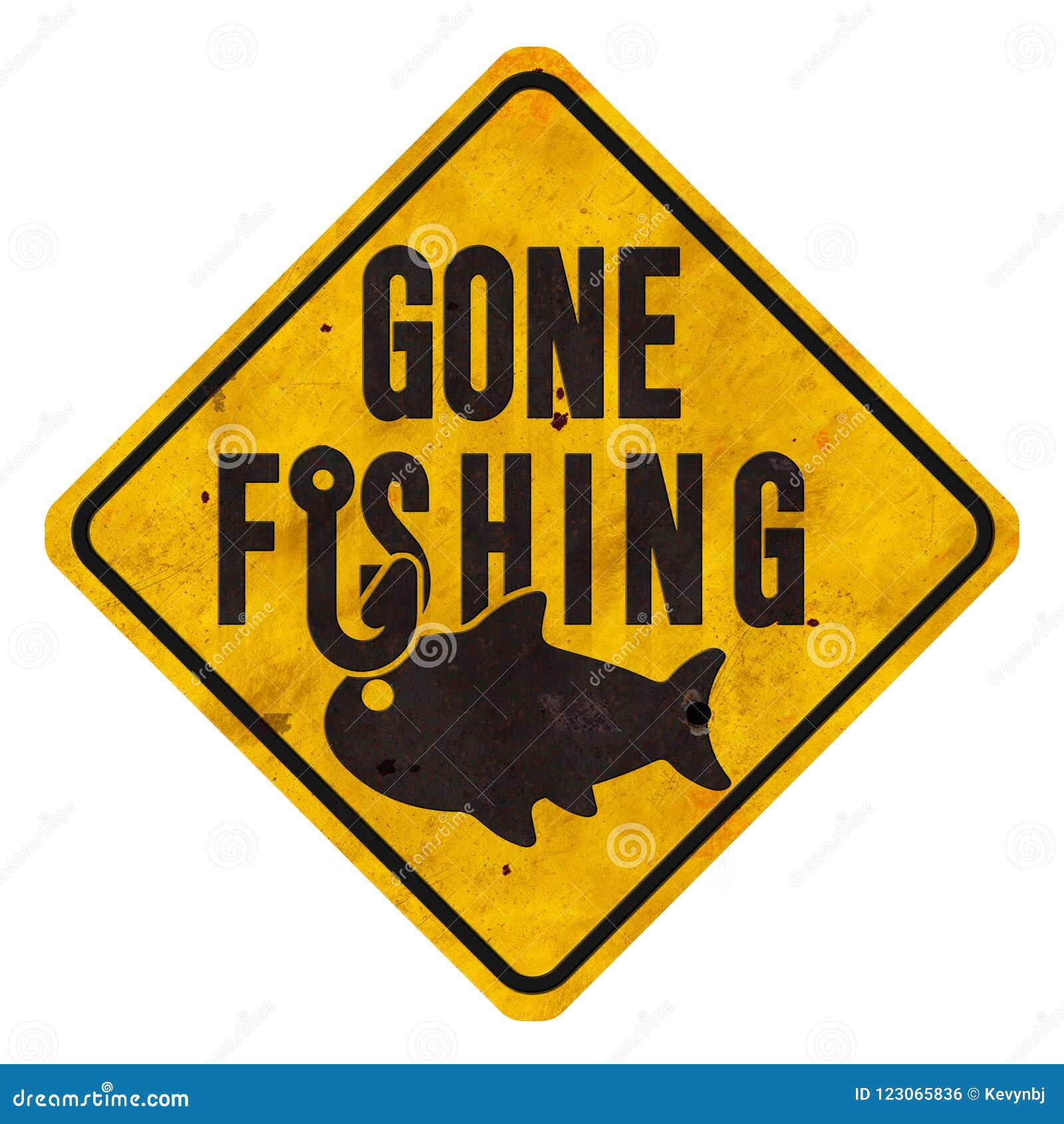 Gone Fishing Royalty-Free Stock Image | CartoonDealer.com #1123102