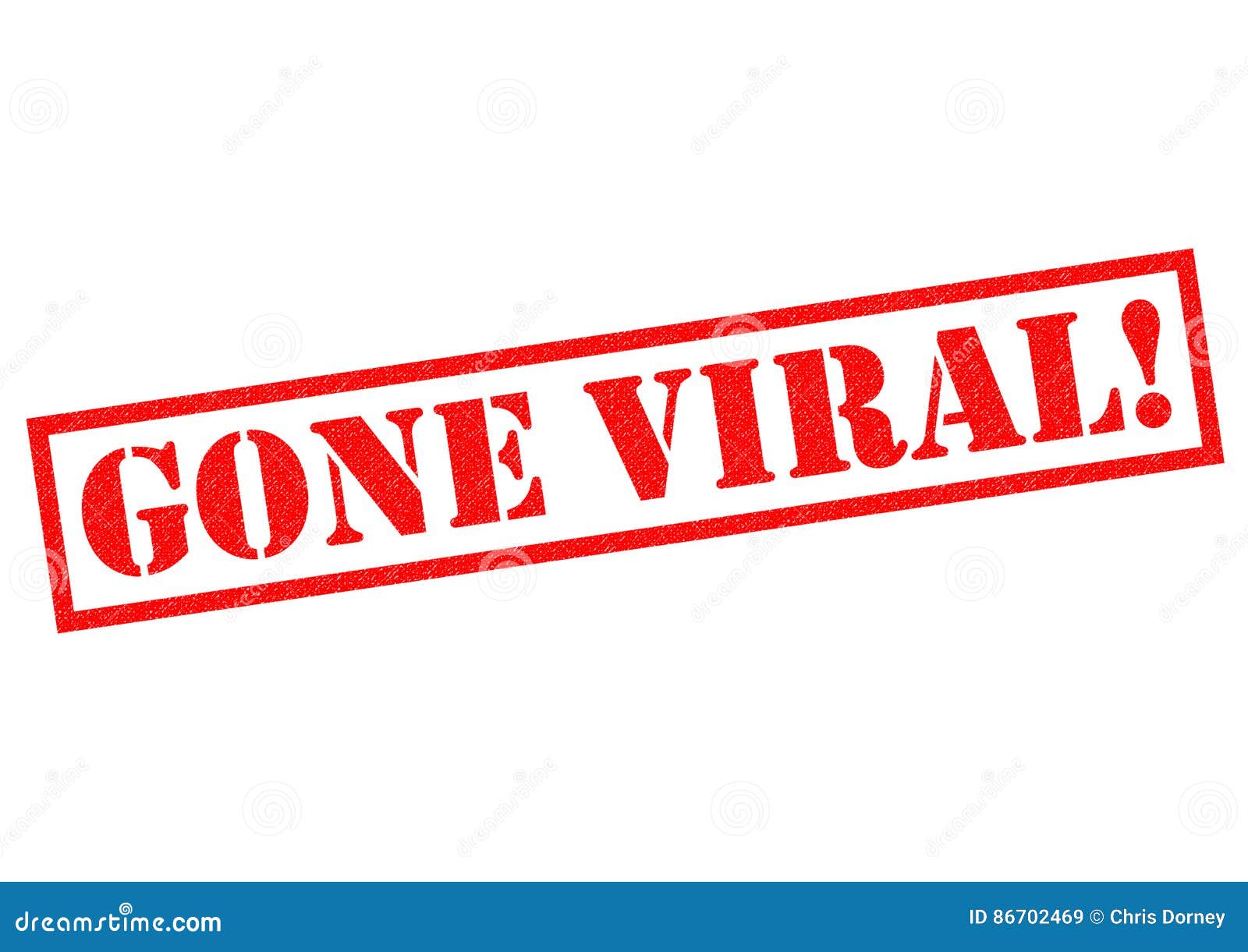 Gone Viral In Red Ink Stamp Stock Image | CartoonDealer.com #127797343