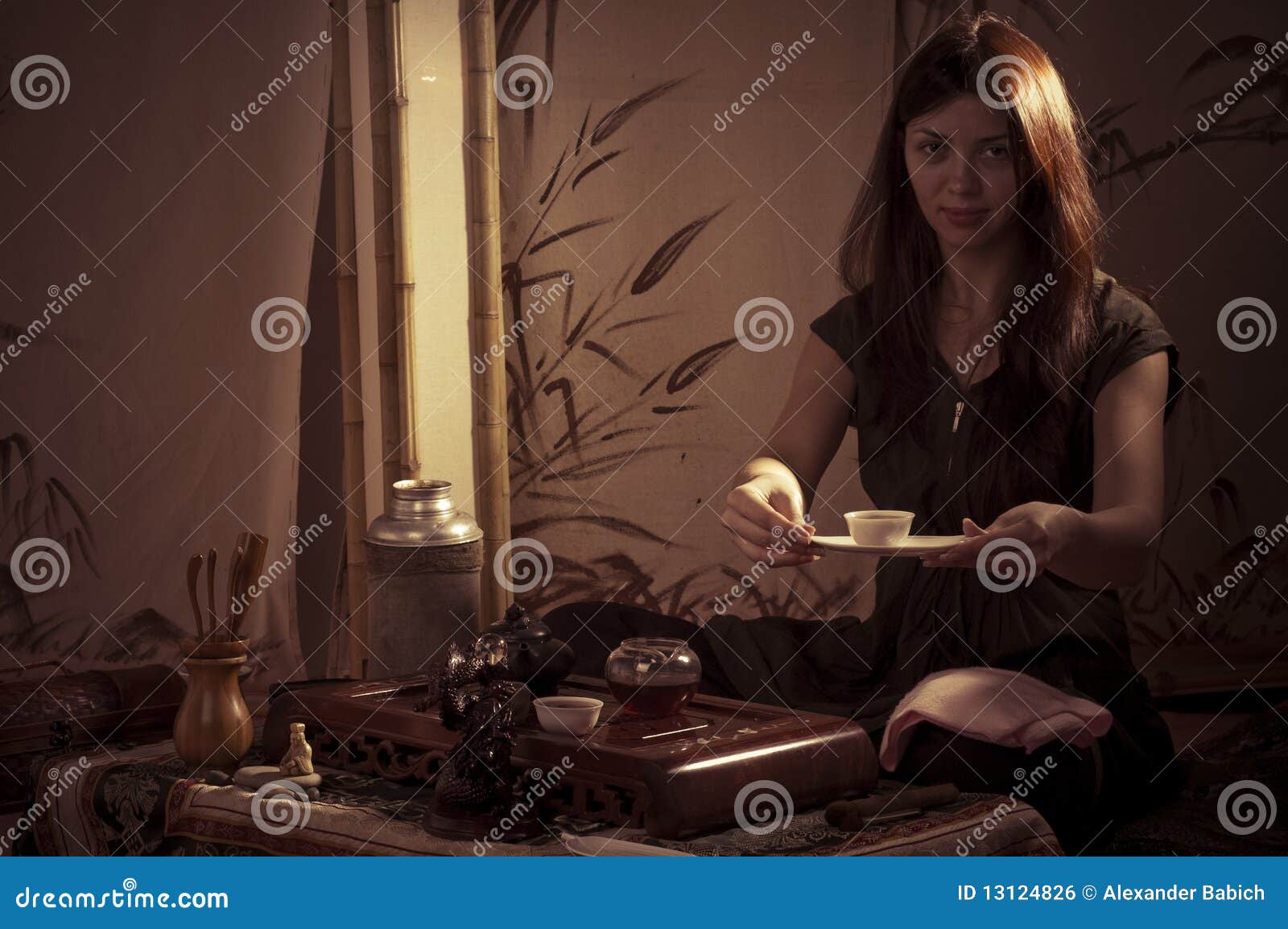 Gongfu tea ceremony stock photo. Image of gongfu, dish 13124826