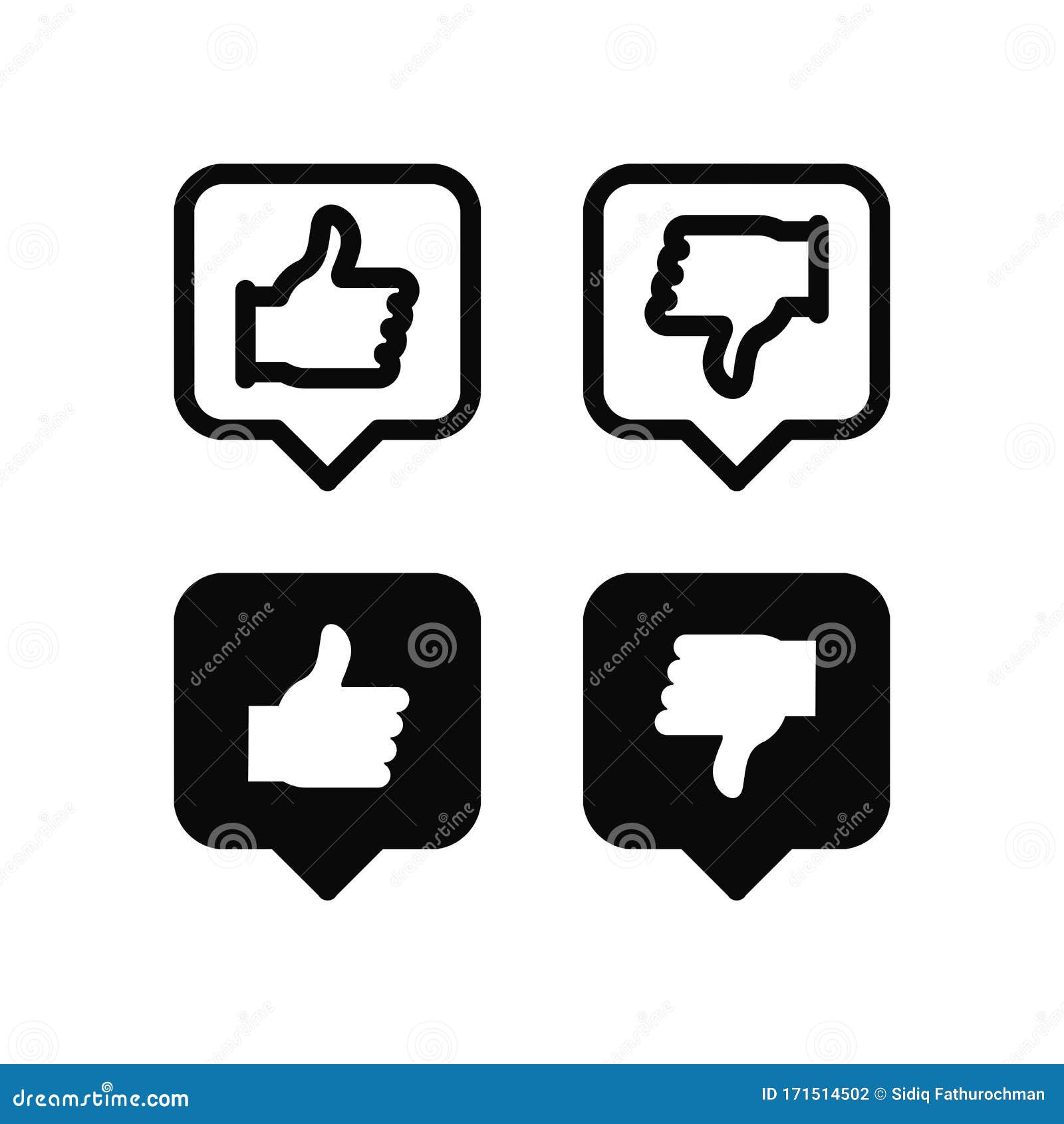 Good & Bad Icon stock vector. Illustration of network 171514502