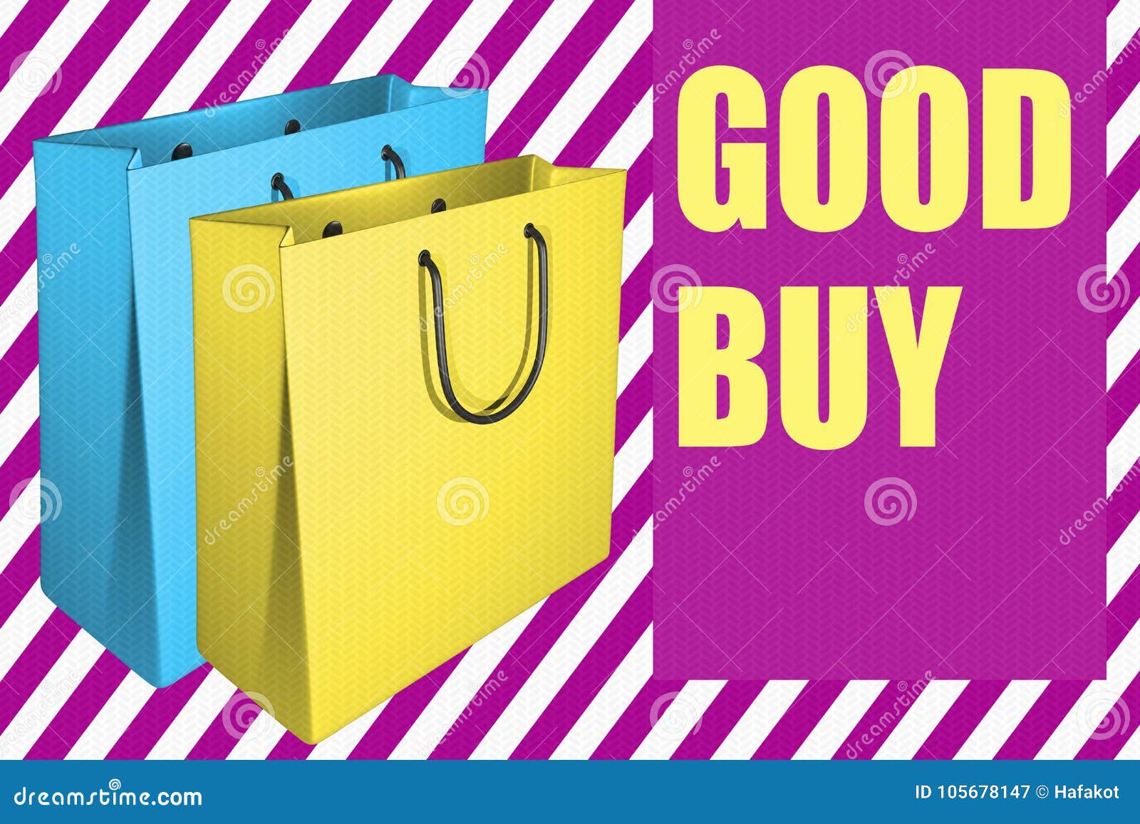 Good Buy concept stock illustration. Illustration of merchandise