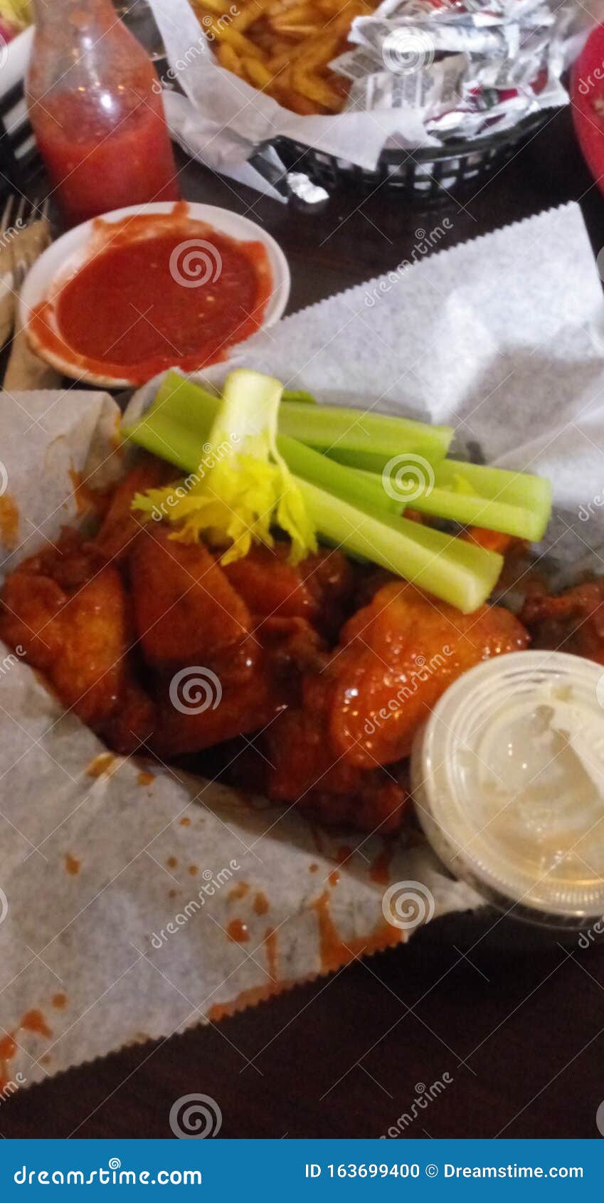 Good Food, Hot Wings, Take Out Stock Photo Image of food, wings 163699400