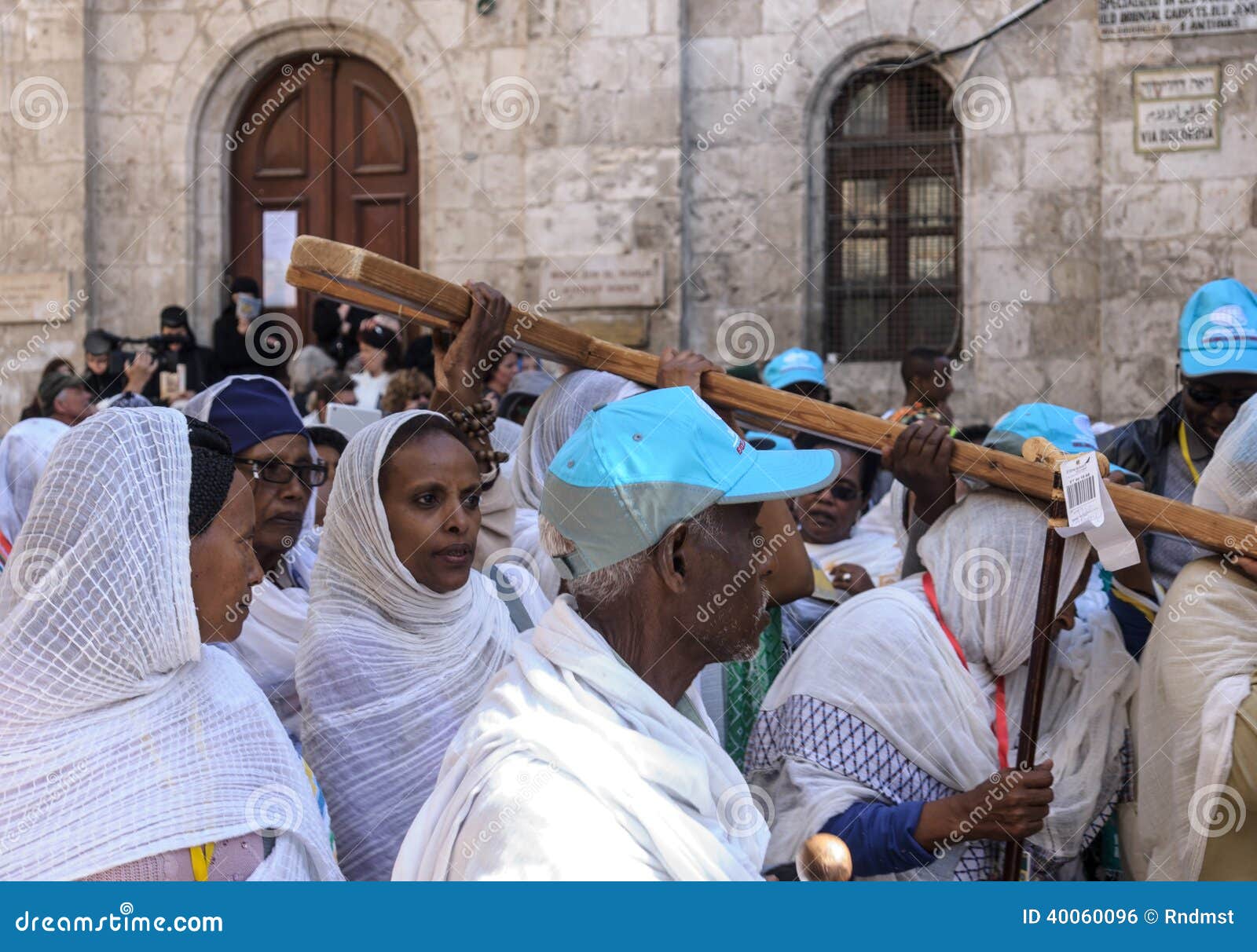 Good Friday in Jerusalem editorial photo. Image of path - 40060096