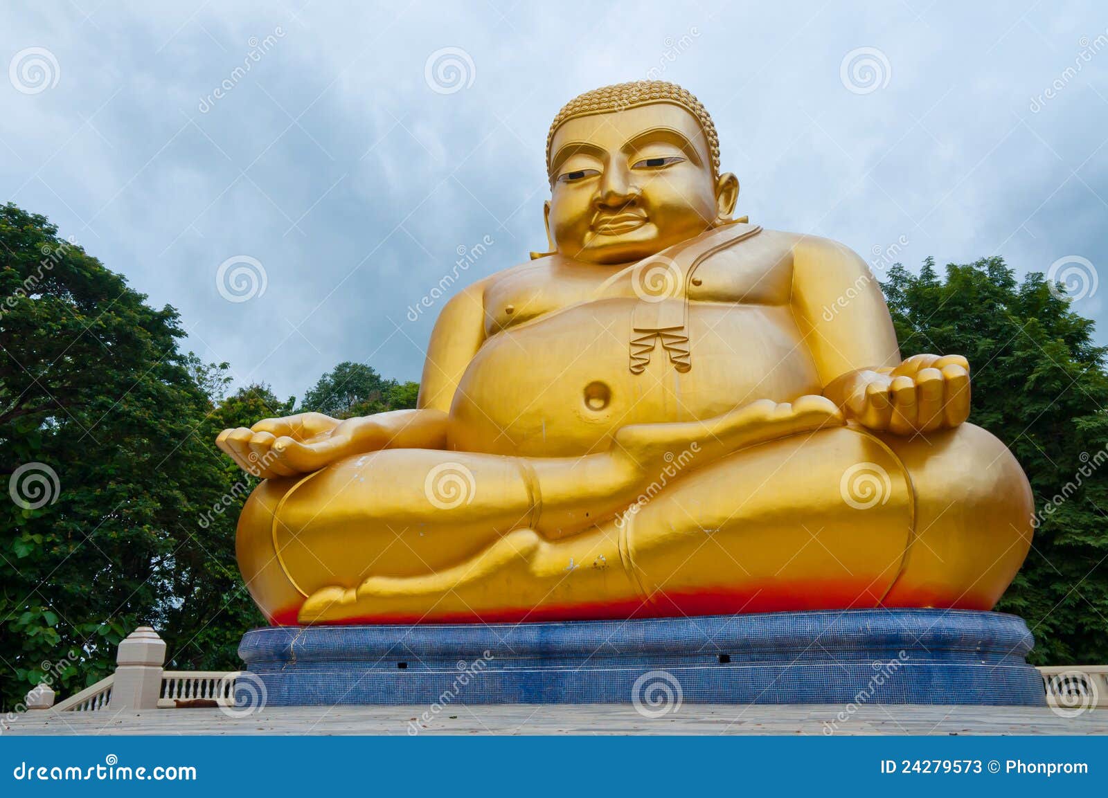 Good Luck Smiling Buddha, Chinese Style Stock Image Image of culture