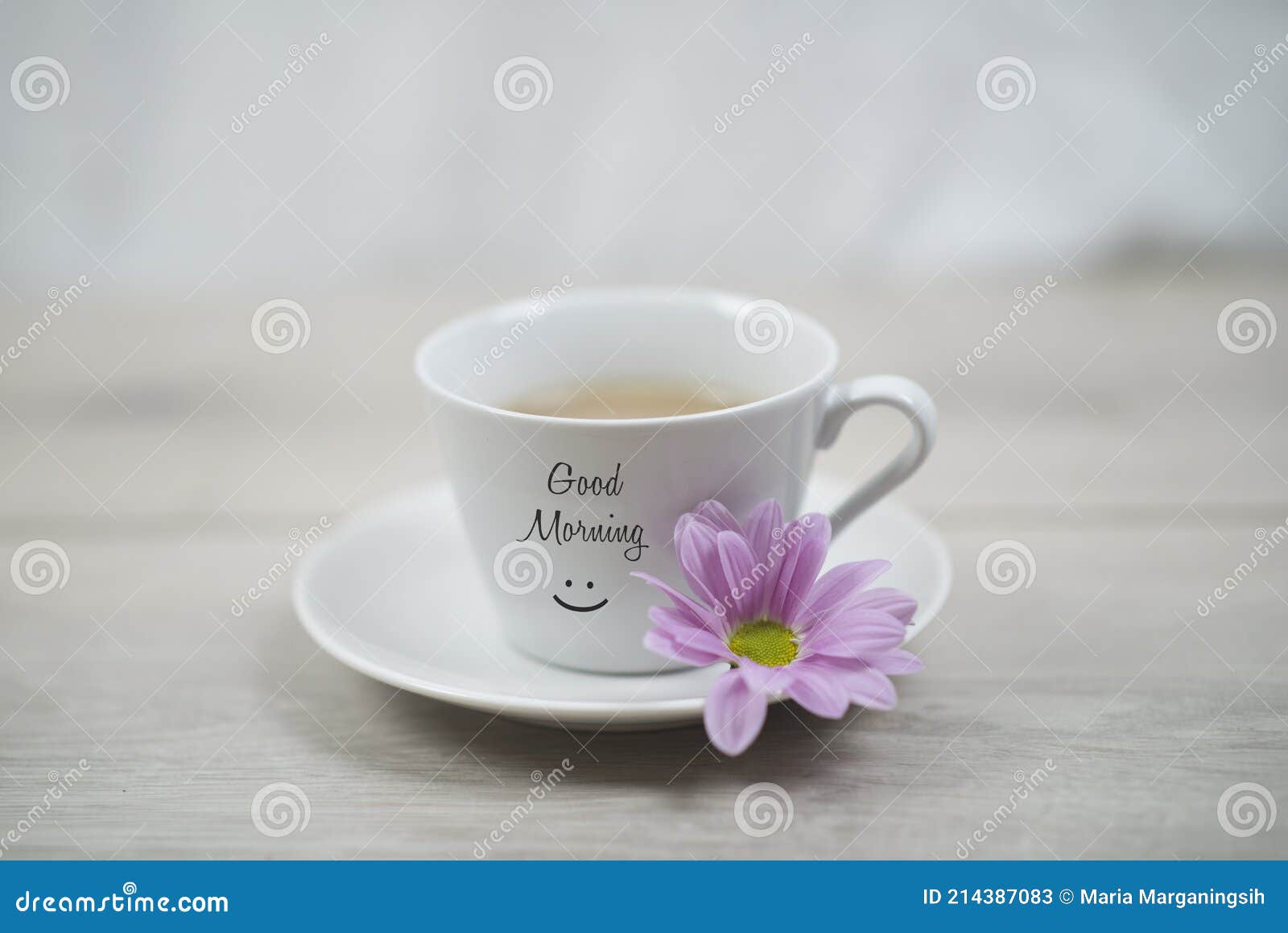 Good Morning. Fresh Morning Greeting with Cup of Morning Coffee ...