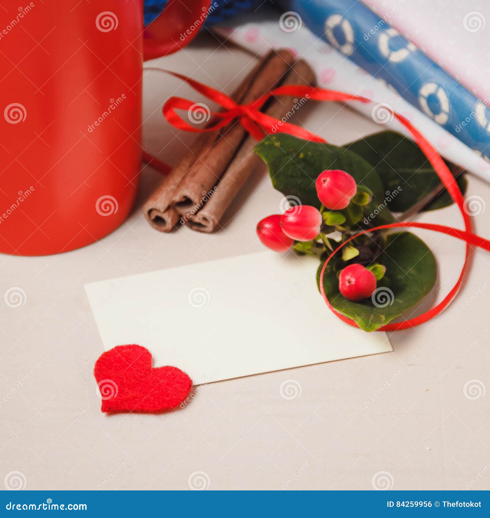 Good Morning with Hot Chocolate on Wooden Table Stock Photo - Image of ...