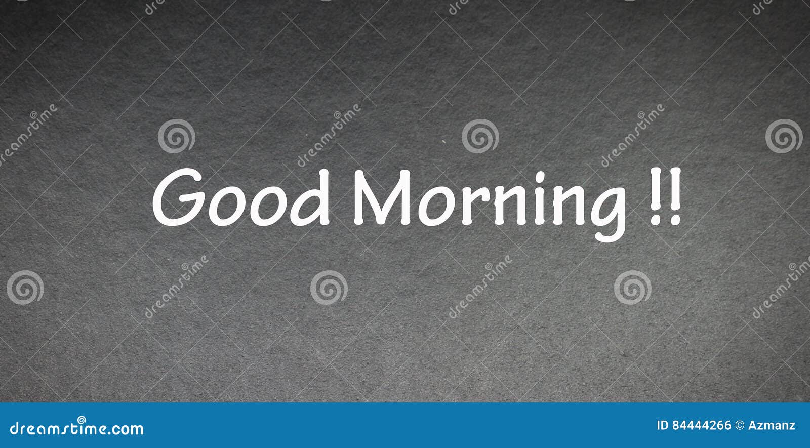 Good Morning Word on Black Background Stock Illustration ...