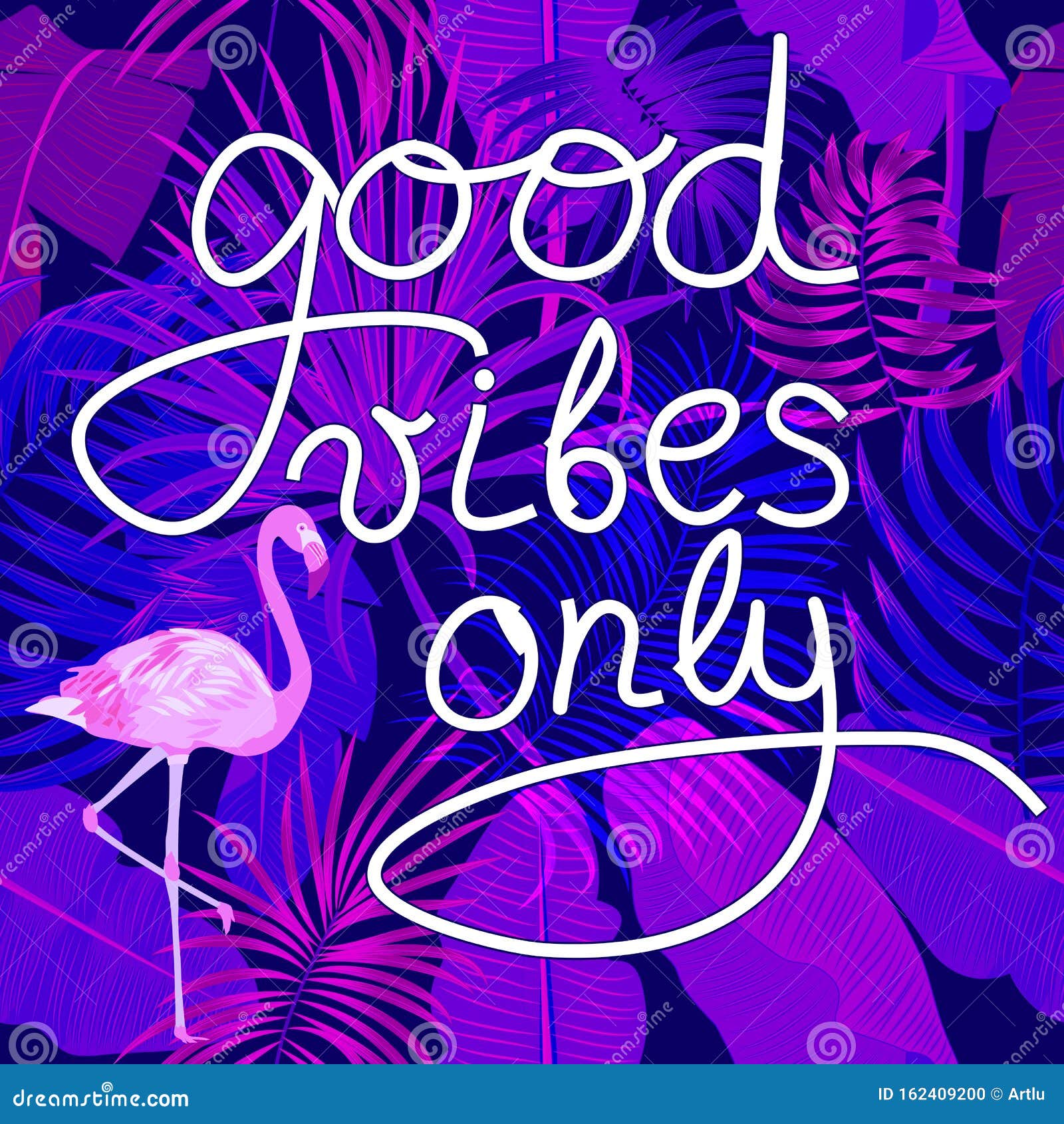 Good Vibes only Quote. Vector Stock Vector - Illustration of ...