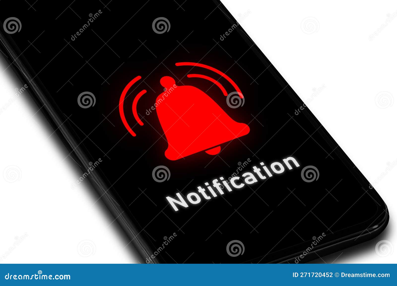 application notification on a smartphone screen.