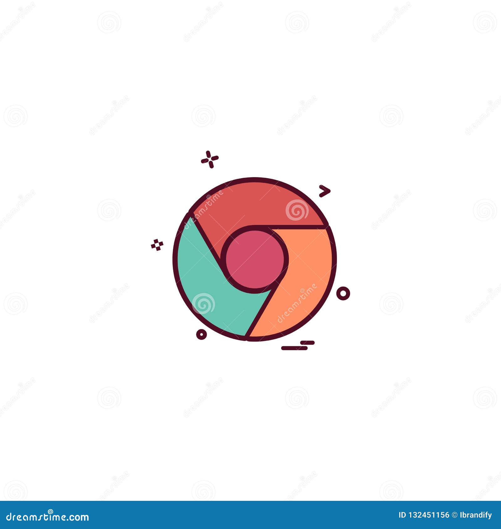Google Chrome Icon Design Vector Editorial Photo Illustration Of Google Chrome Icon Design Vector Editorial Photo Illustration Of