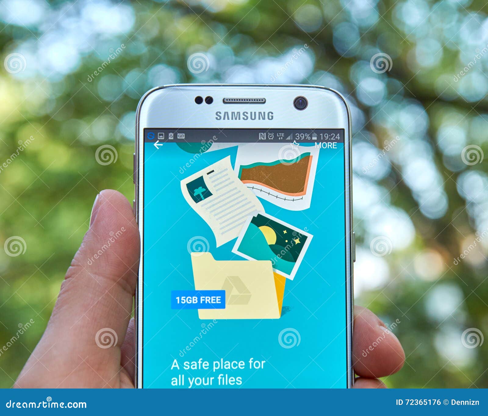Google Drive app editorial photo. Image of multimedia ...