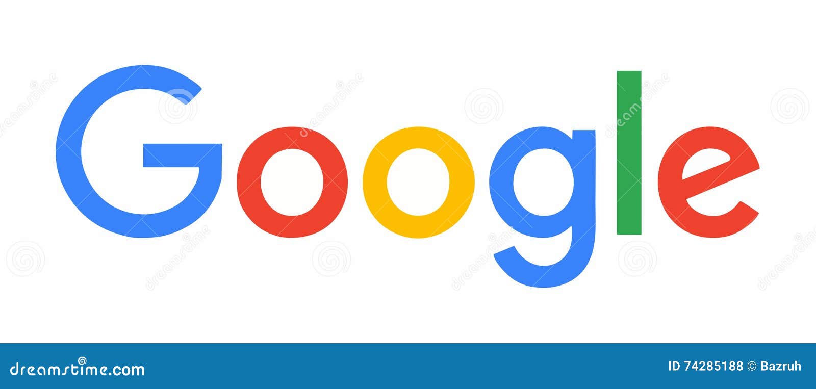 Google logo editorial stock photo. Illustration of electronic - 74285188