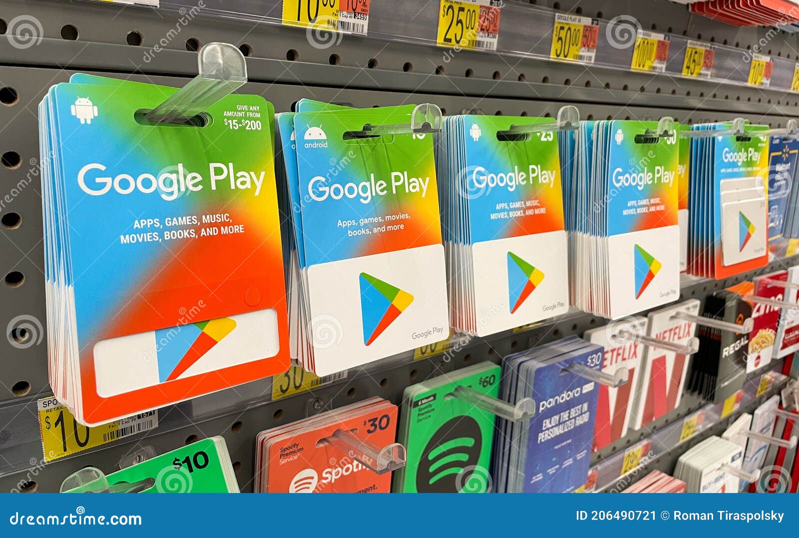 Google Play Store Gift Cards Already Available and on Display at Some  Target Stores