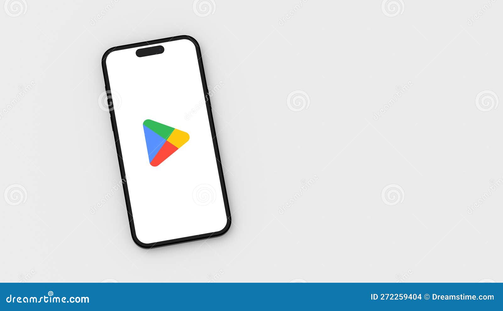 Google Play Store логотип на экране мобильного телефона на сером фоне с  копированием Редакционное Стоковое Изображение - иллюстрации насчитывающей  прибор, перевод: 272259404
