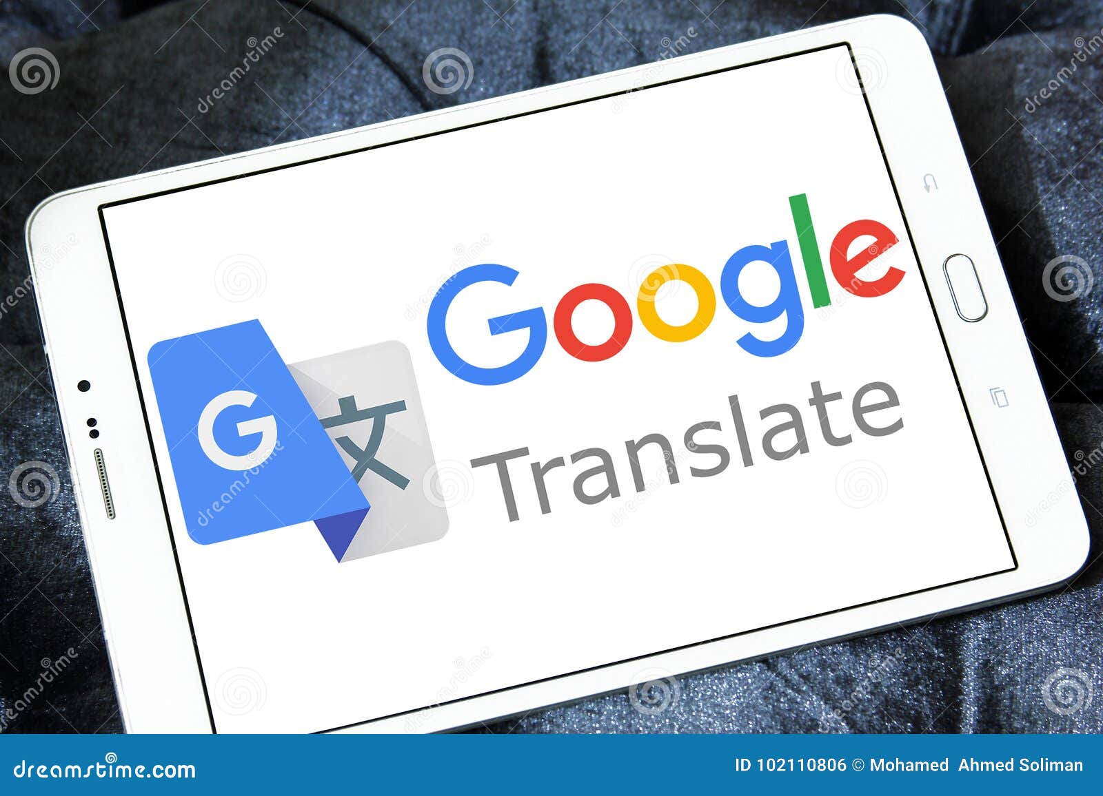 https www dreamstime com google translate logo logo google translate samsung tablet google translate free multilingual machine translation image102110806