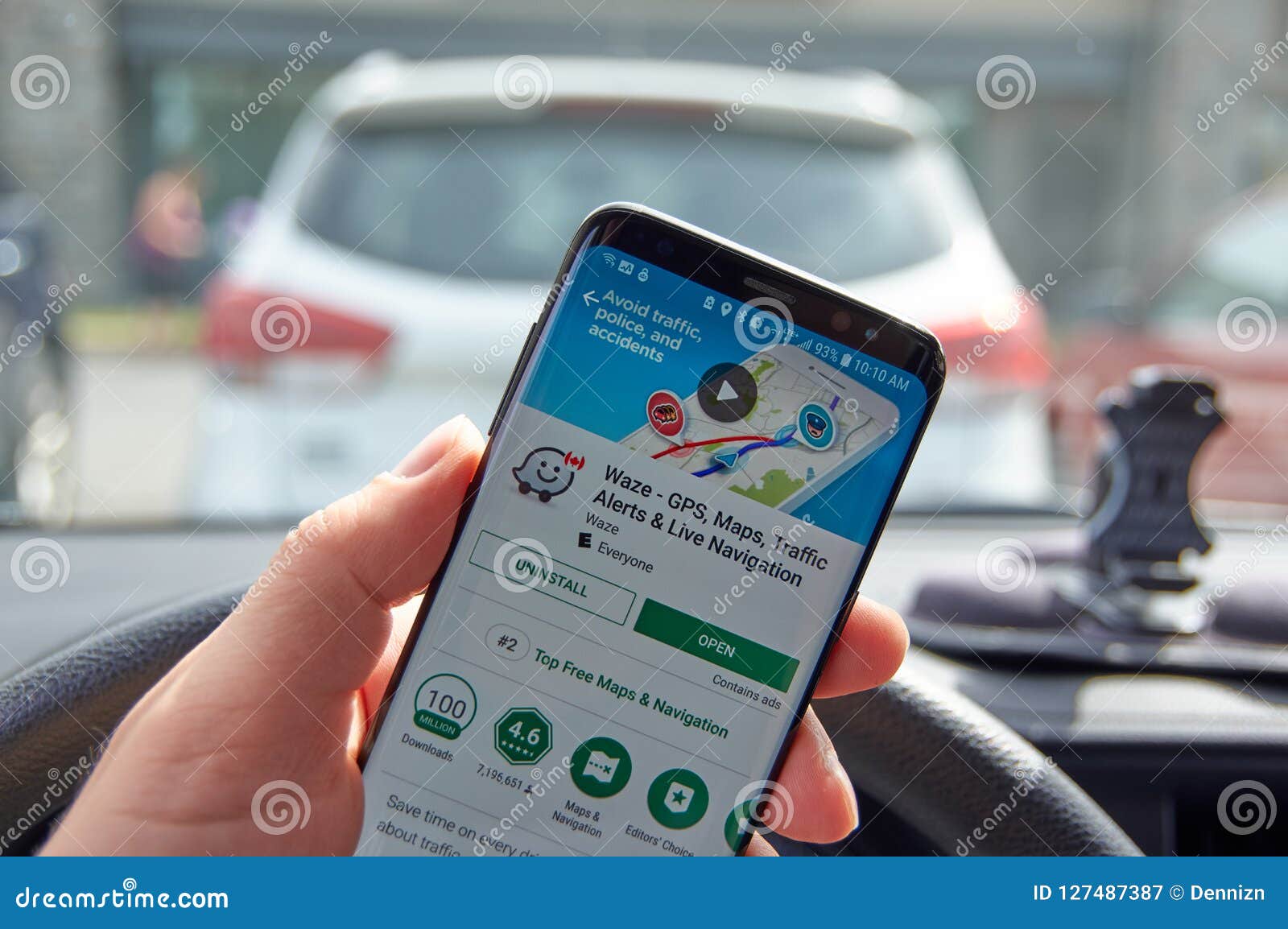 Google Waze Gps Navigation Editorial Photography Image Of Editorial 127487387