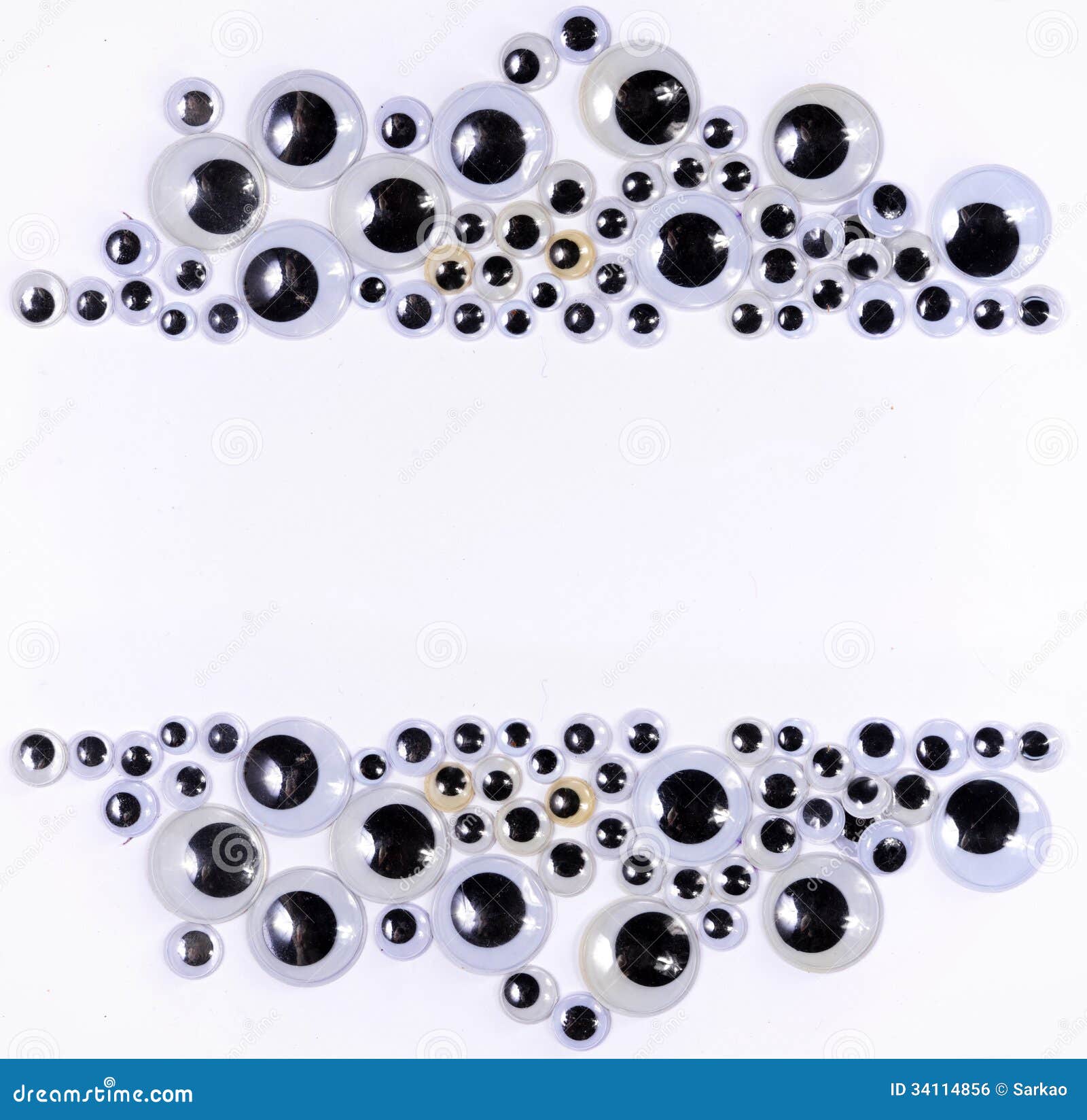 Googly eyes frame stock photo. Image of googly, frame 34114856