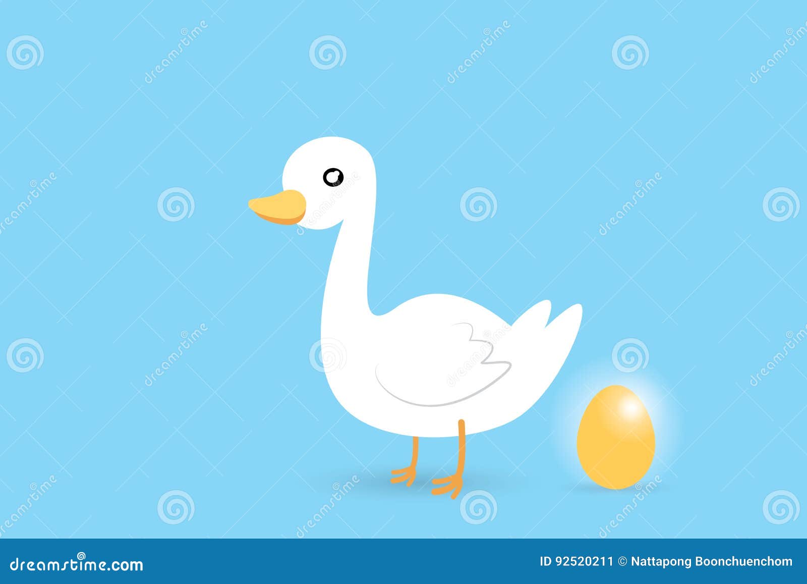 and Golden Egg, and Business Concept Stock Vector - of rich, concept: 92520211
