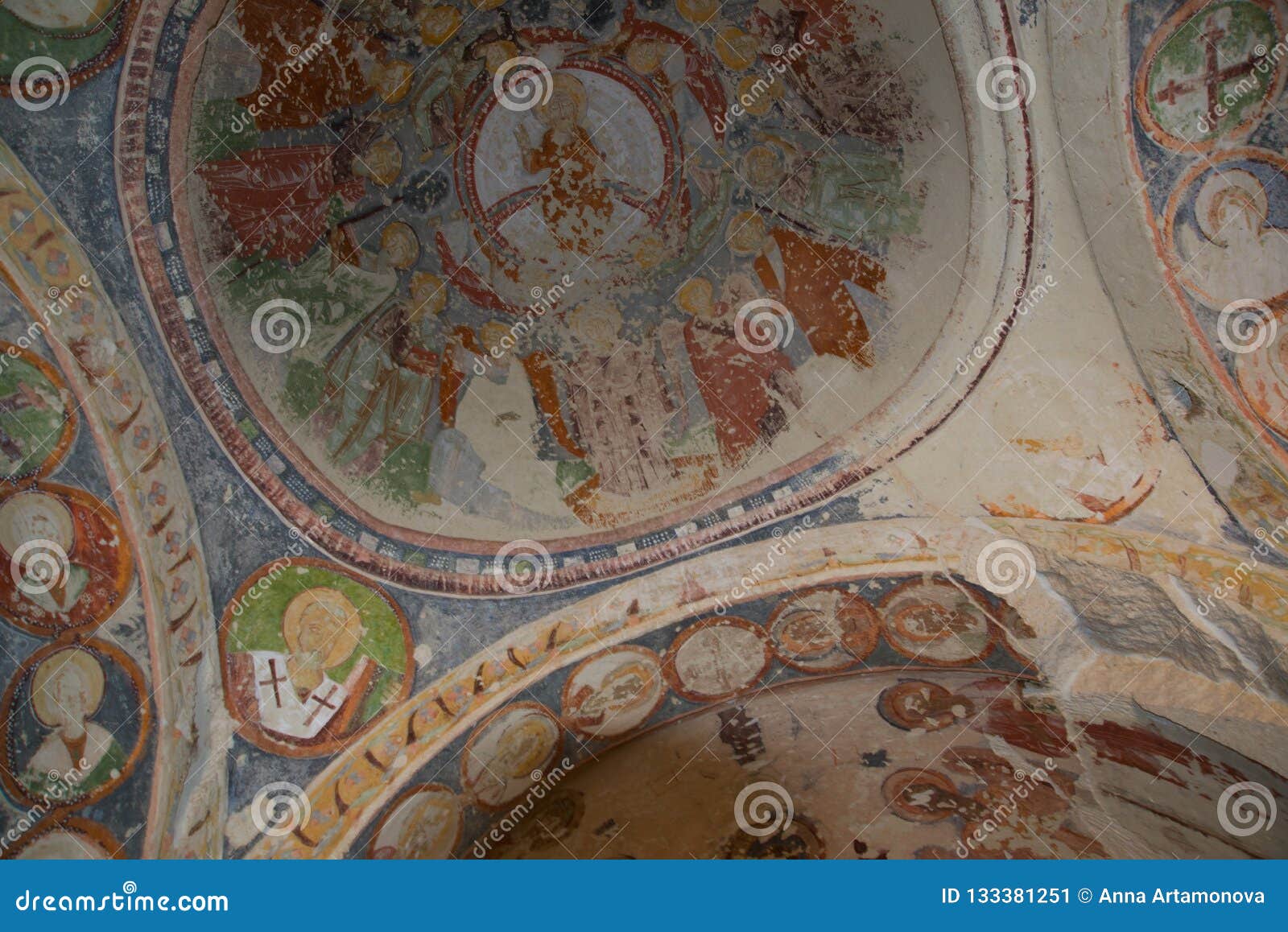 Goreme Zemi Valley Cappadocia Anatolia Turkey Interior