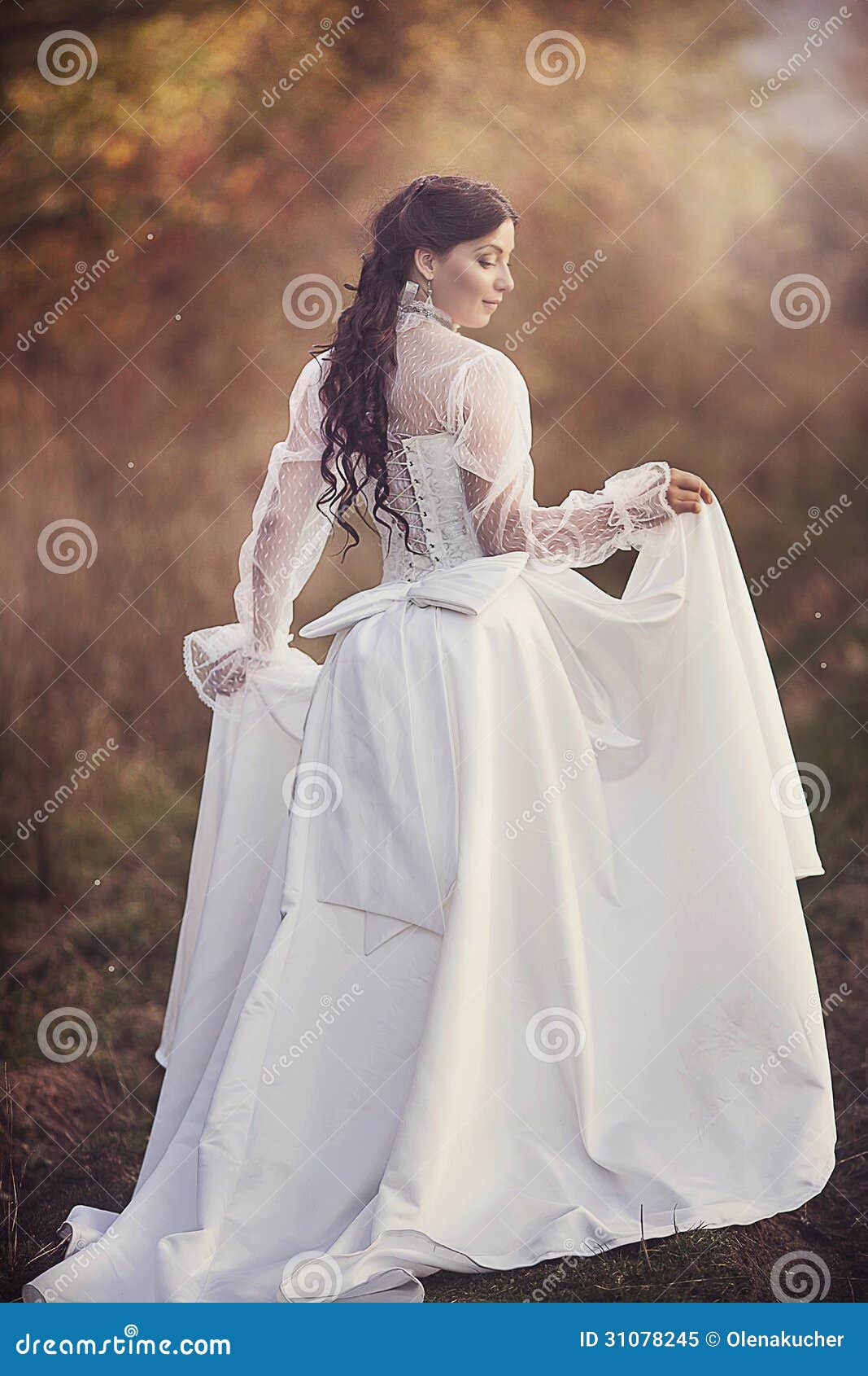 Old-fashioned Dress Stock Image ...