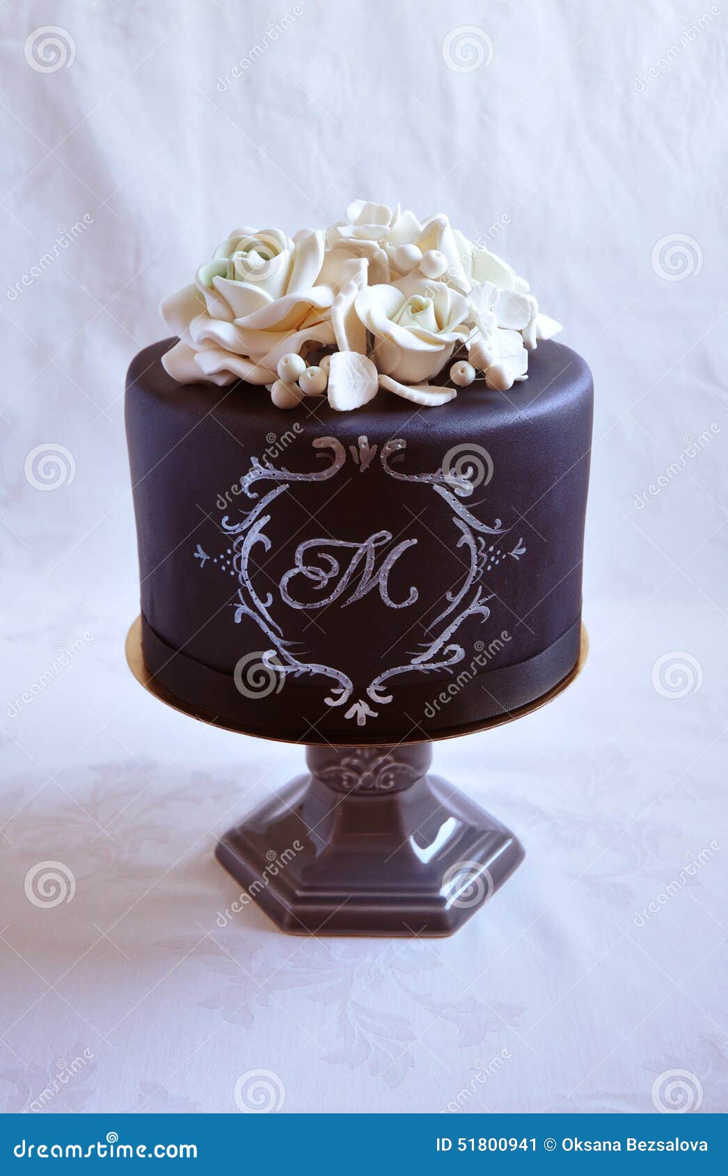 Gorgeous cake stock image. Image of cake, fondant, birthday - 51800941