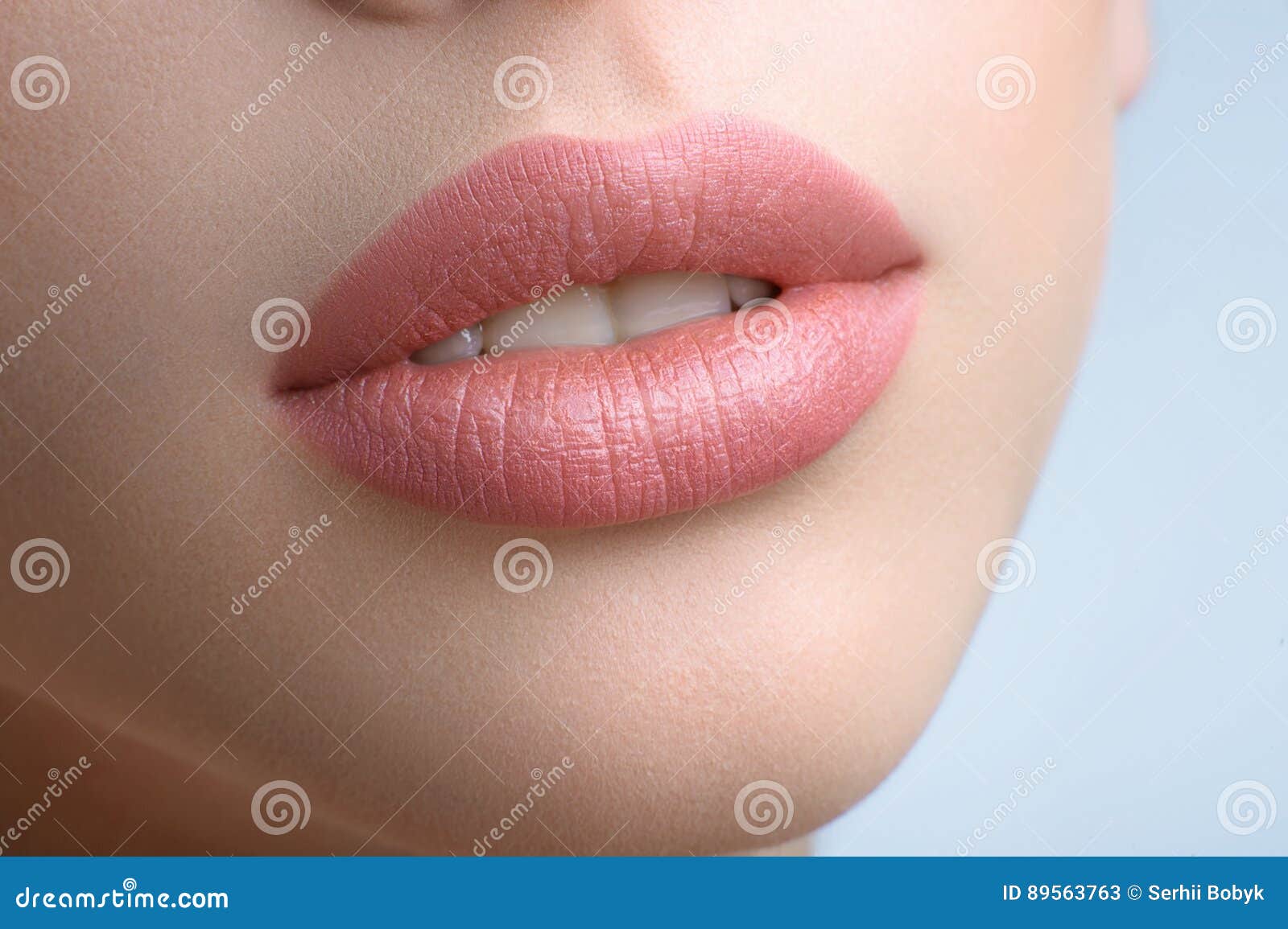 Gorgeous Full Lips Of A Beautiful Woman Stock Image Image Of Mouth Facial 89563763