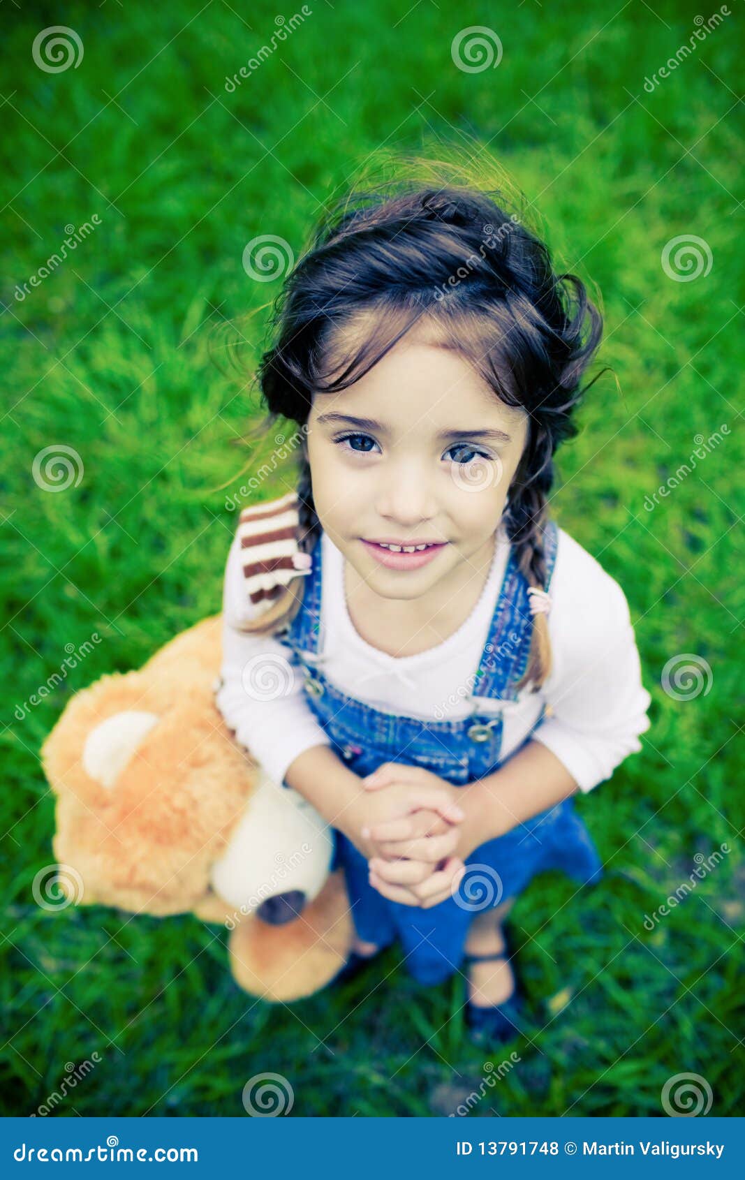 Girl with Huge Eyes Looking into Camera Stock Photo Image of female, head 13791748